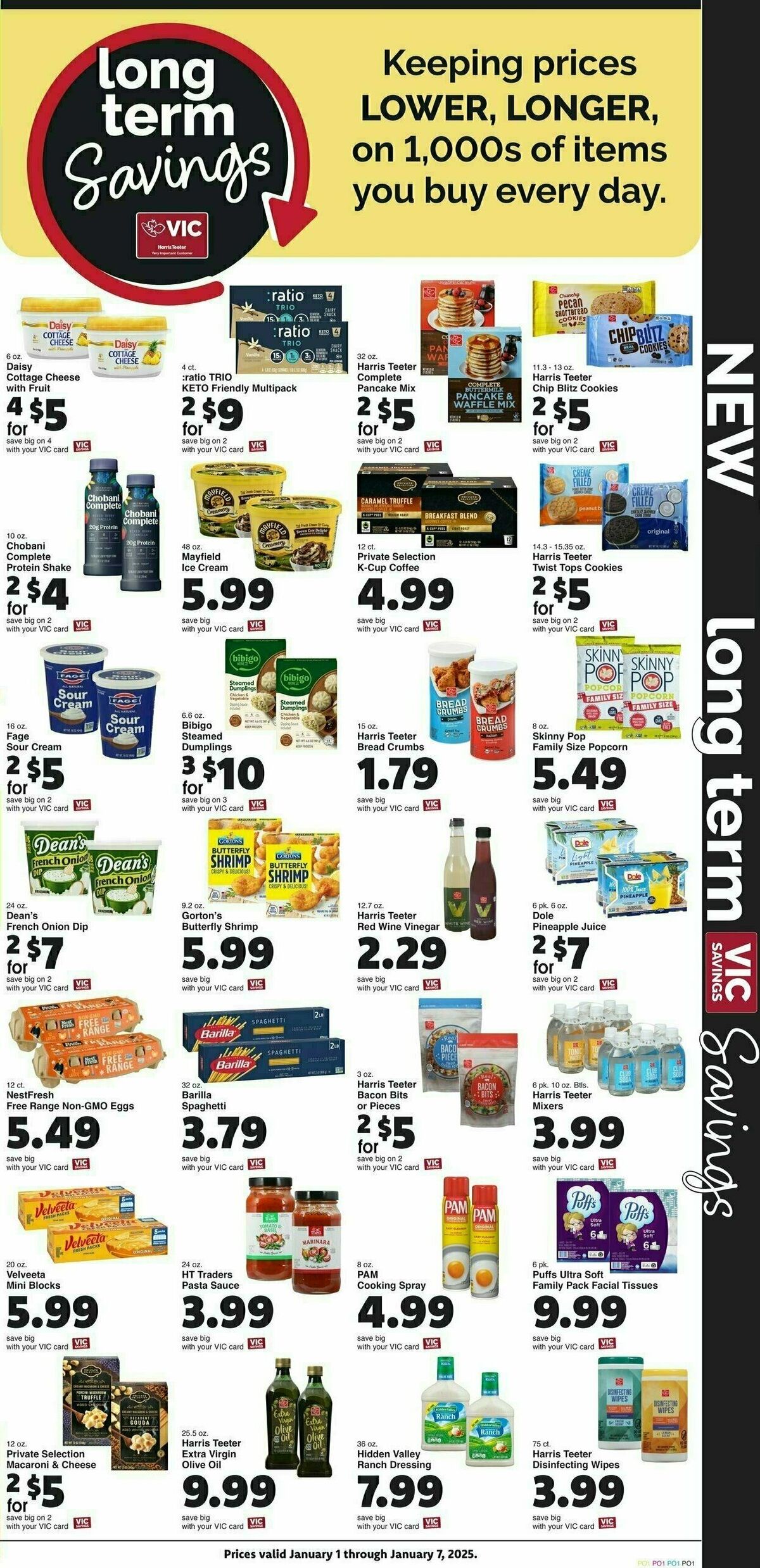 Harris Teeter Weekly Ad from January 1