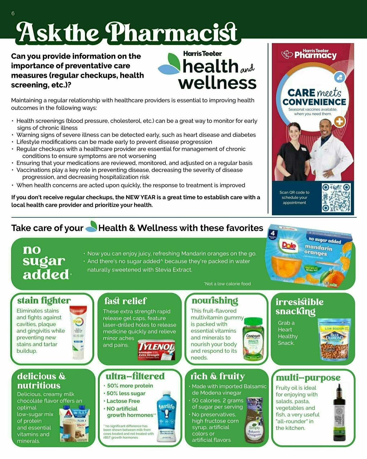 Harris Teeter Weekly Ad from January 1