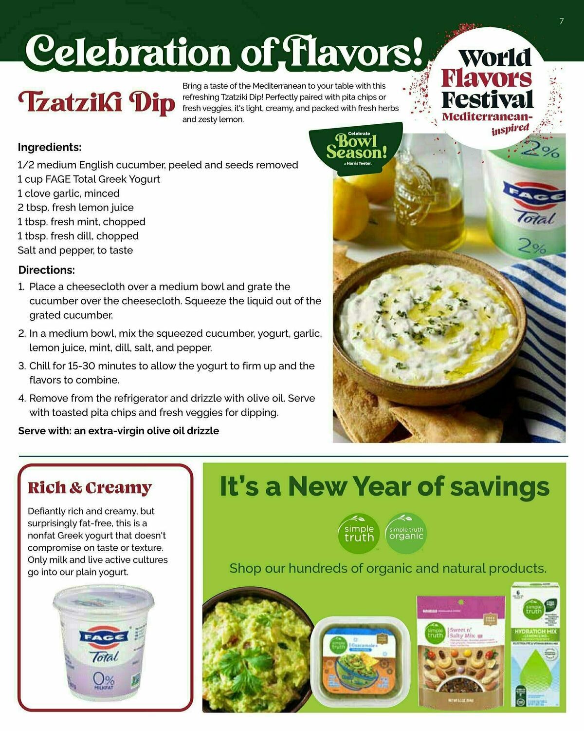 Harris Teeter Weekly Ad from January 1