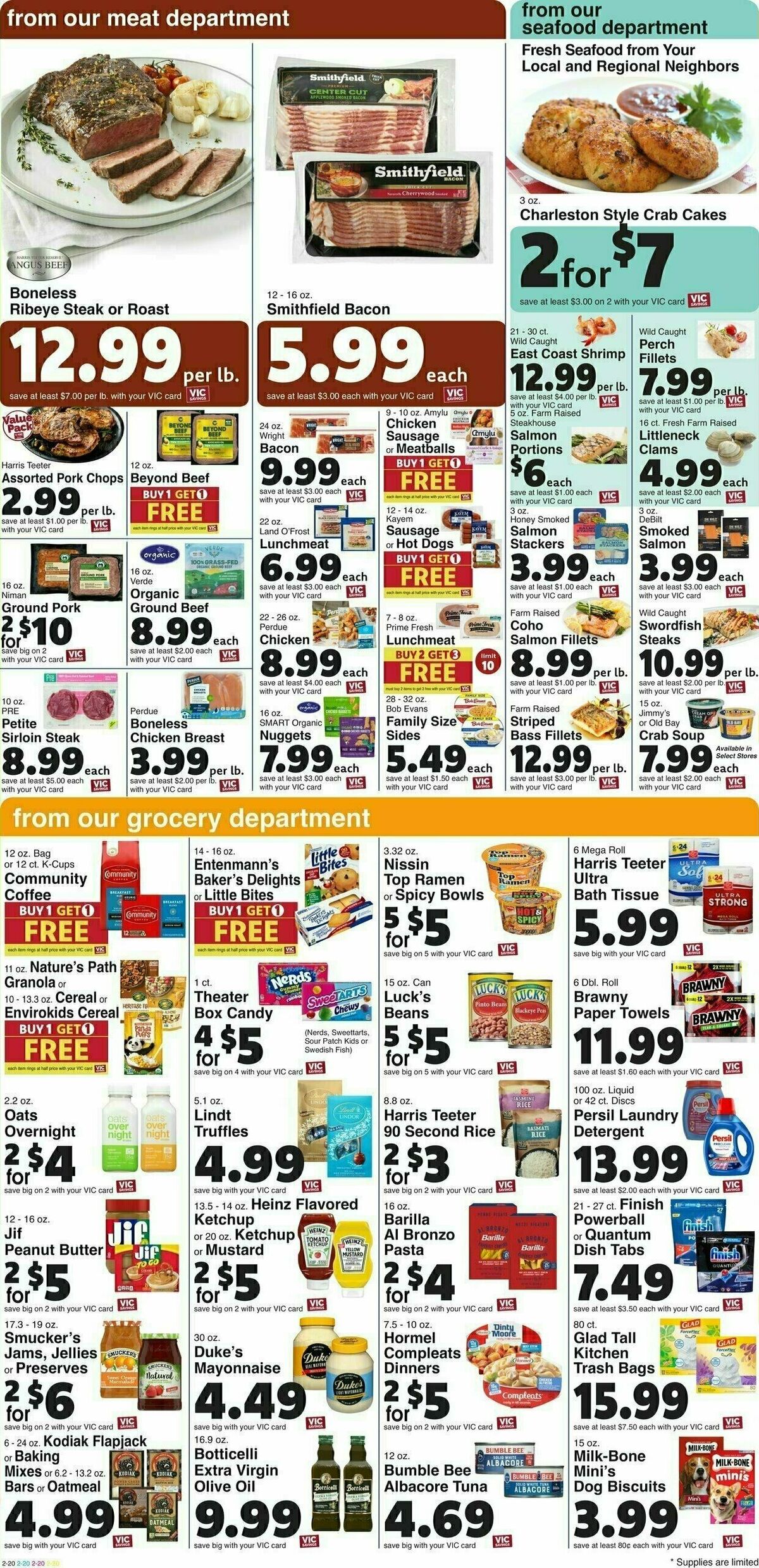 Harris Teeter Weekly Ad from January 8