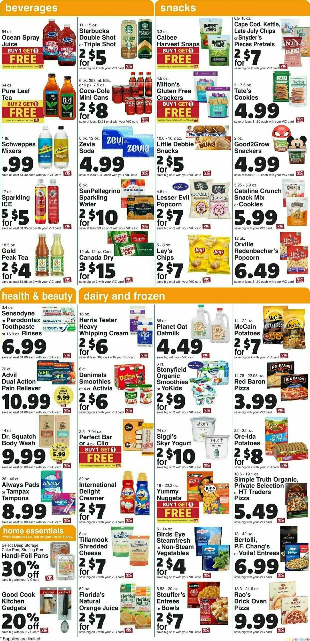 Harris Teeter Weekly Ad from January 8