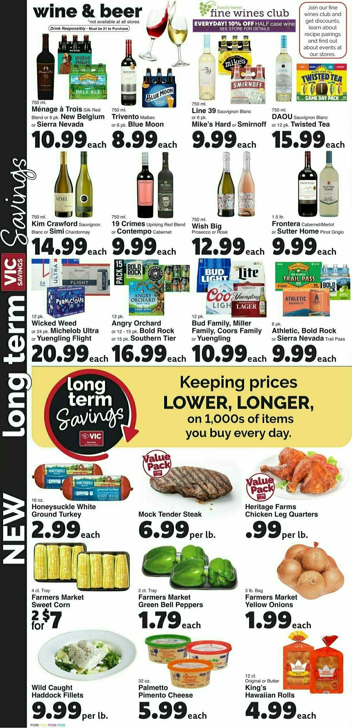 Harris Teeter Weekly Ad from January 8