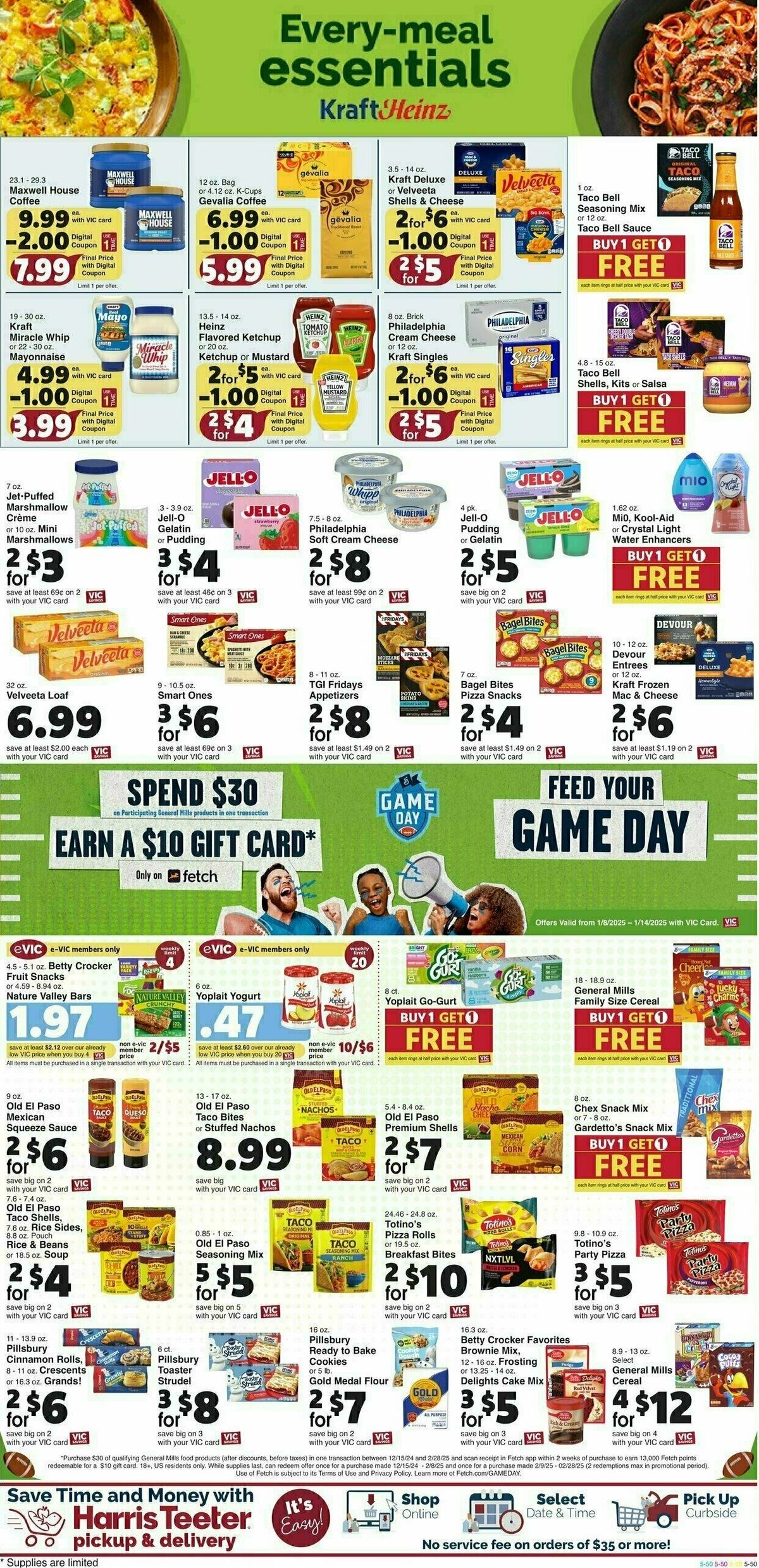 Harris Teeter Weekly Ad from January 8