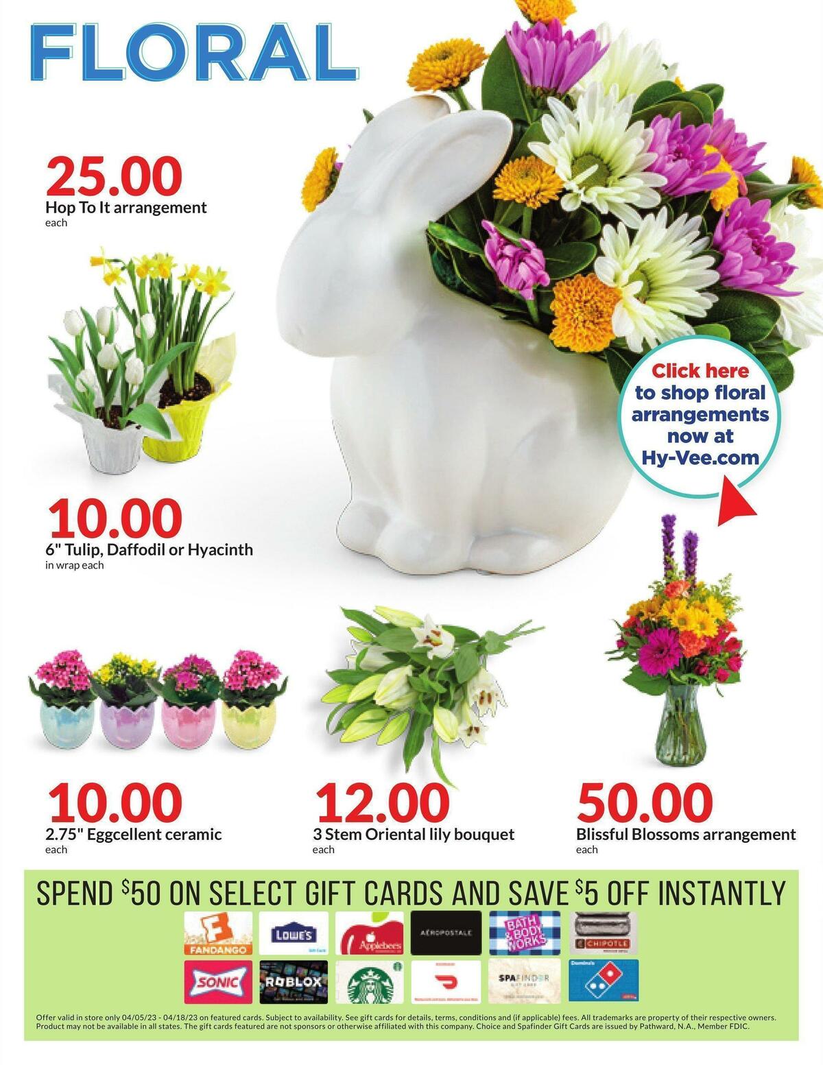 Hy-Vee Weekly Ad from April 5