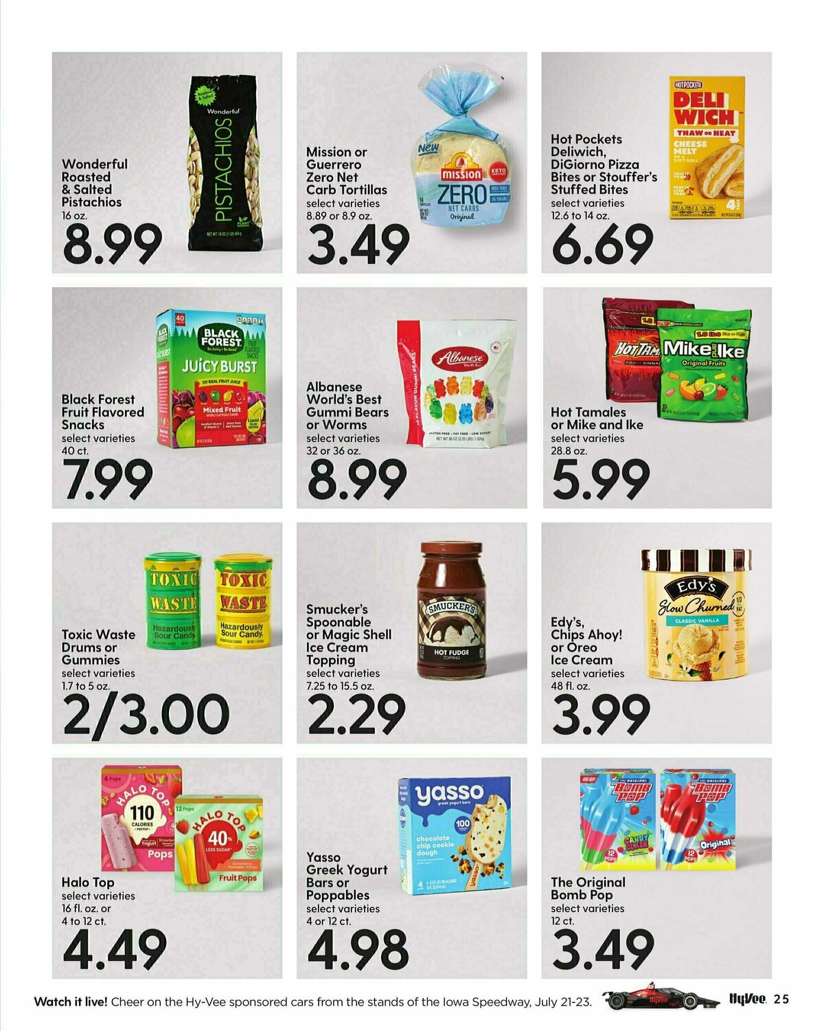 Hy-Vee July Coupon Book Weekly Ad from July 1