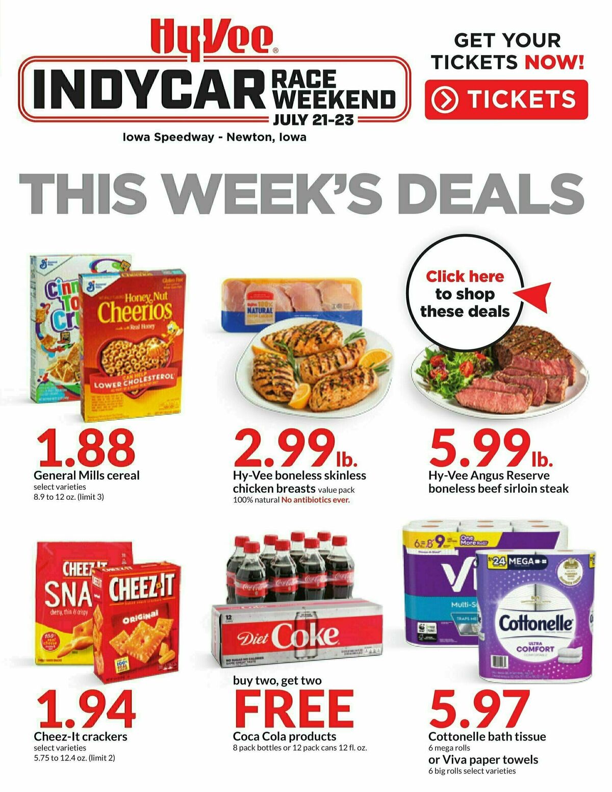 Hy-Vee Weekly Ad from July 10