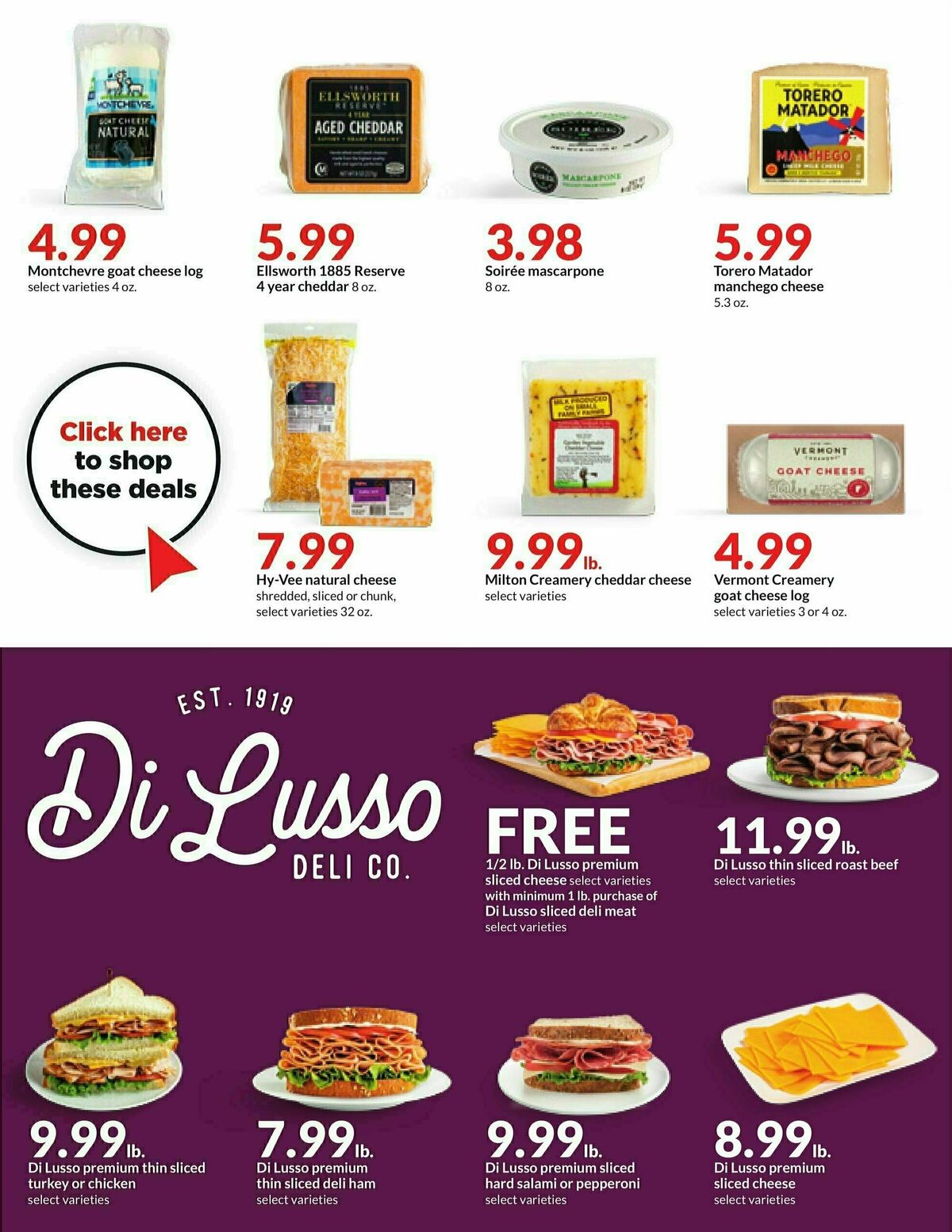 Hy-Vee Weekly Ad from July 31