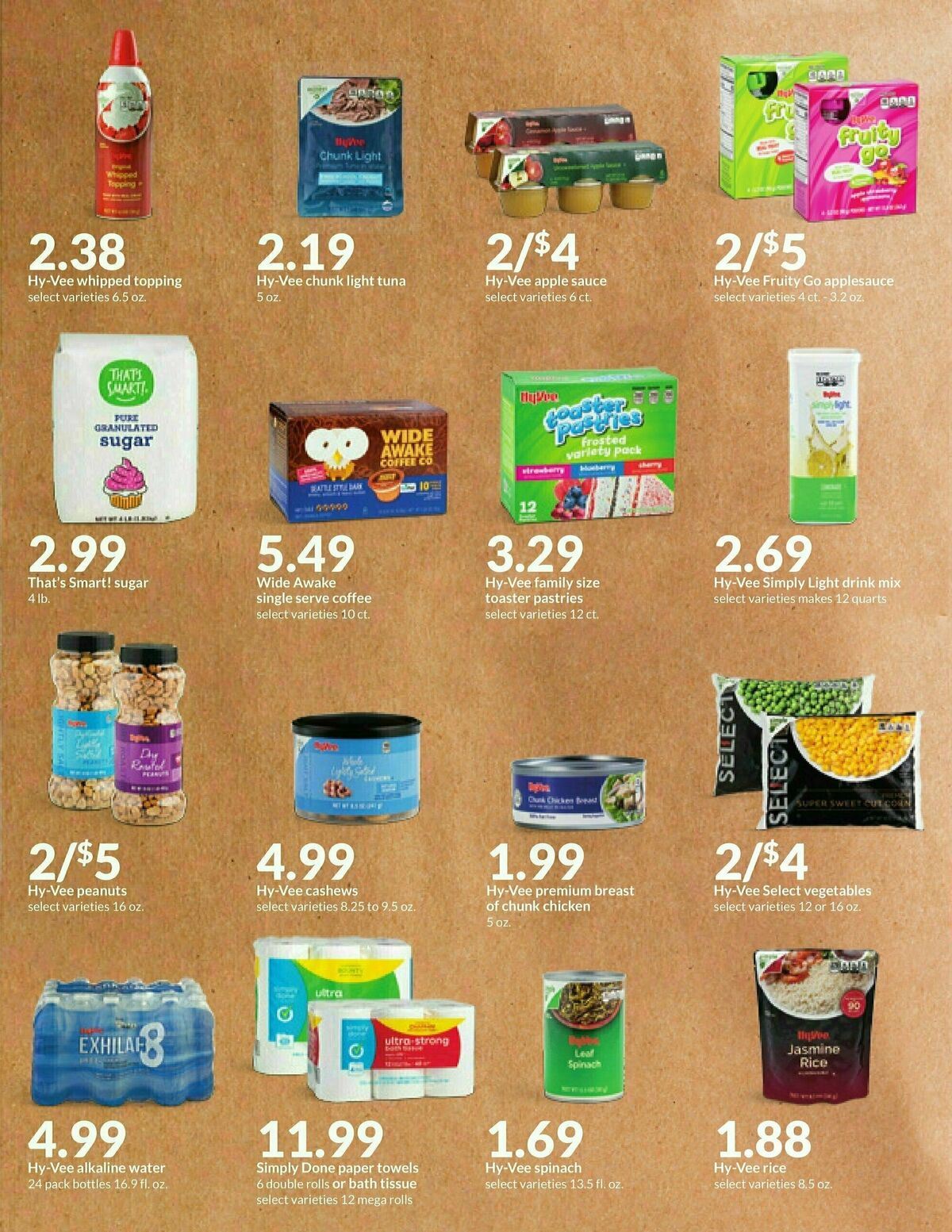 Hy-Vee Weekly Ad from August 7