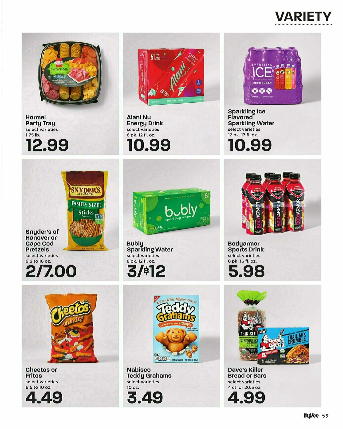 Hy-Vee October Coupon Book Weekly Ad from October 1