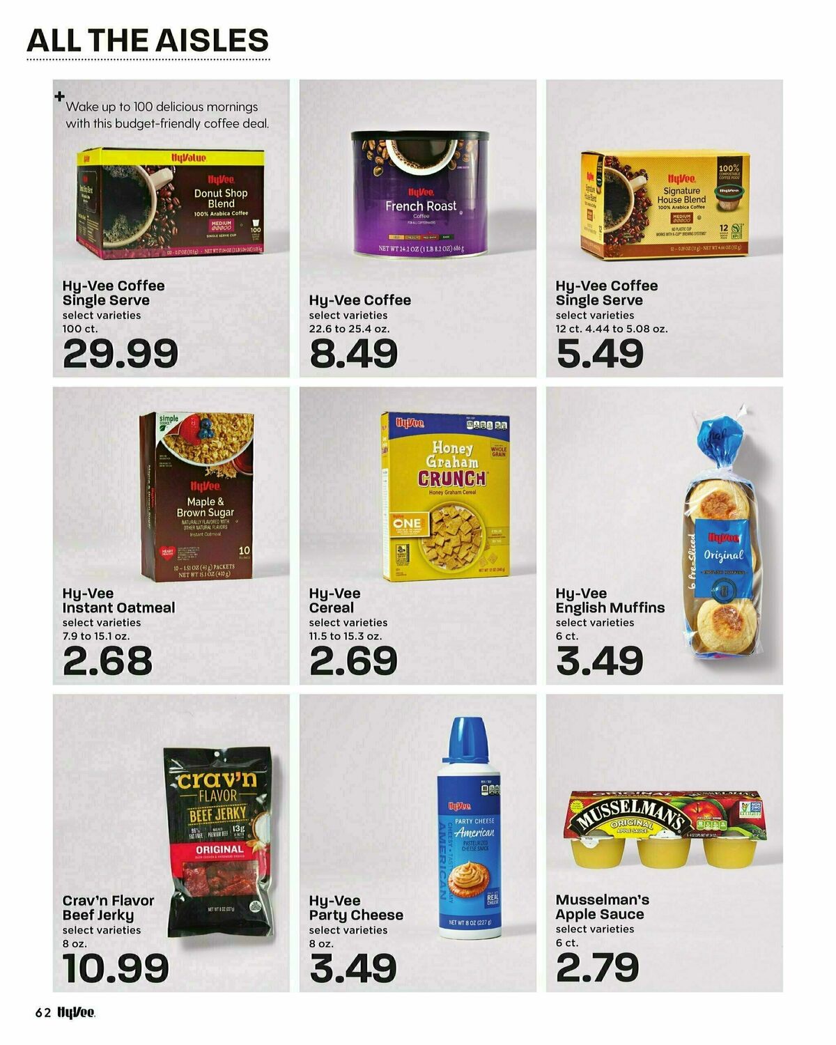 Hy-Vee October Coupon Book Weekly Ad from October 1