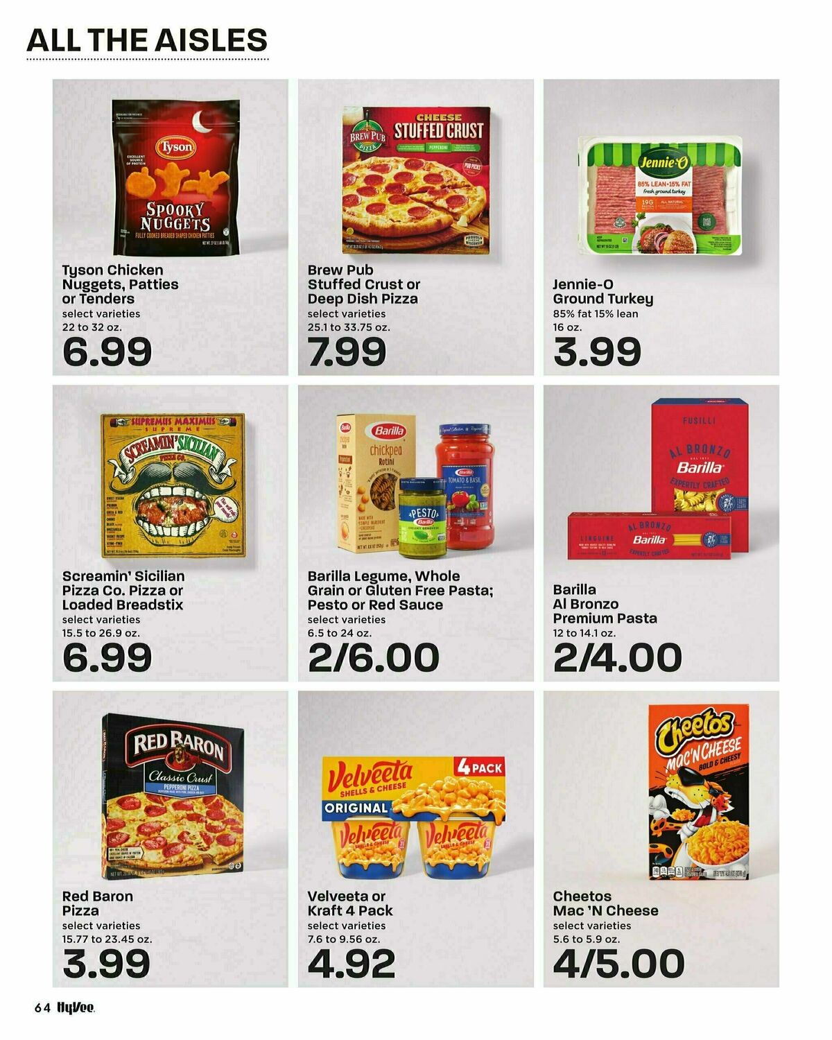 Hy-Vee October Coupon Book Weekly Ad from October 1