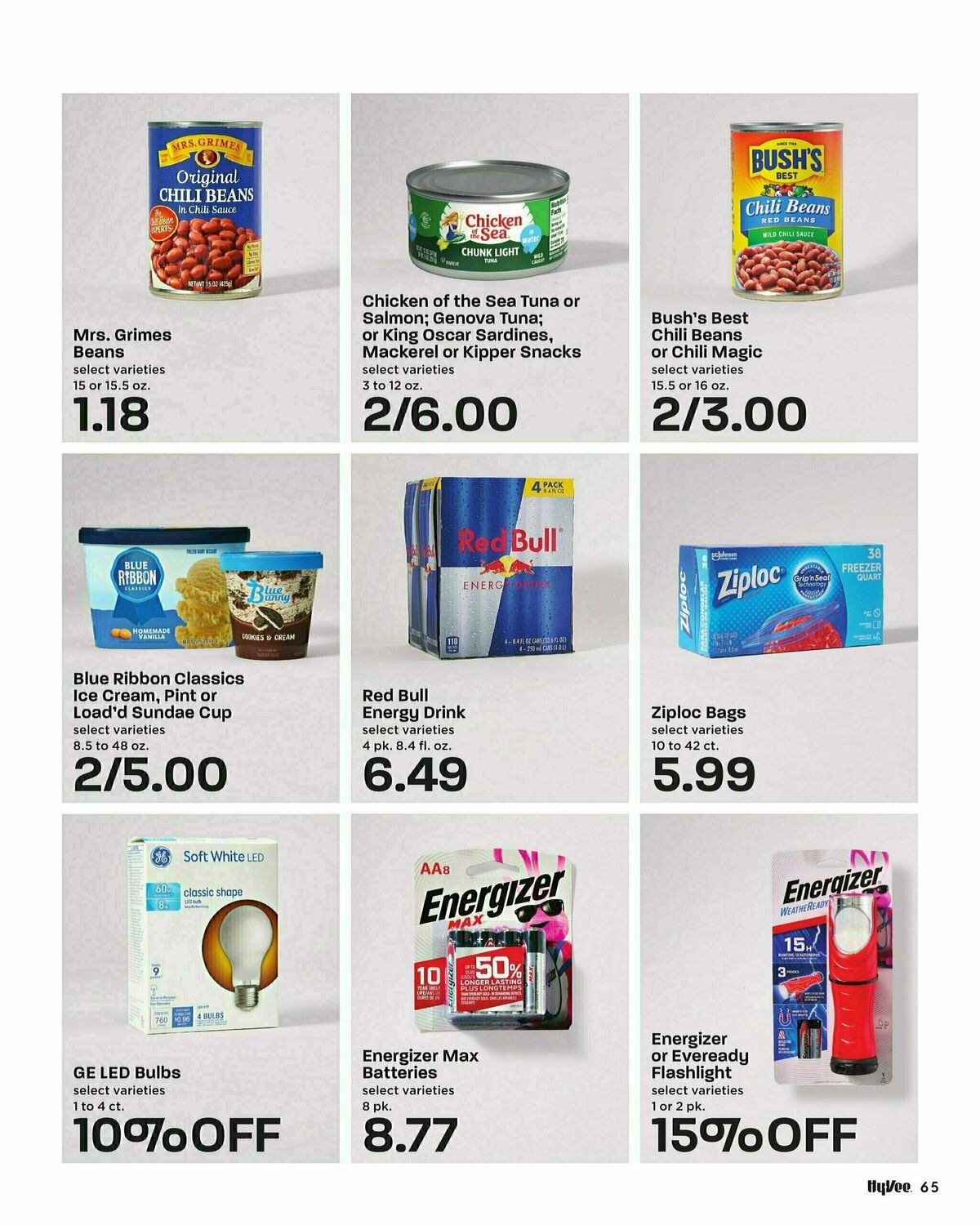 Hy-Vee October Coupon Book Weekly Ad from October 1