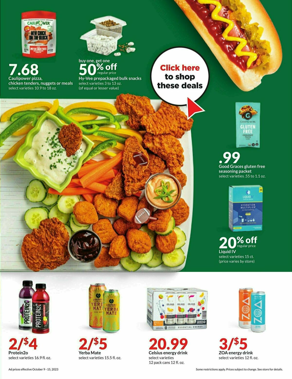 Hy-Vee Weekly Ad from October 9