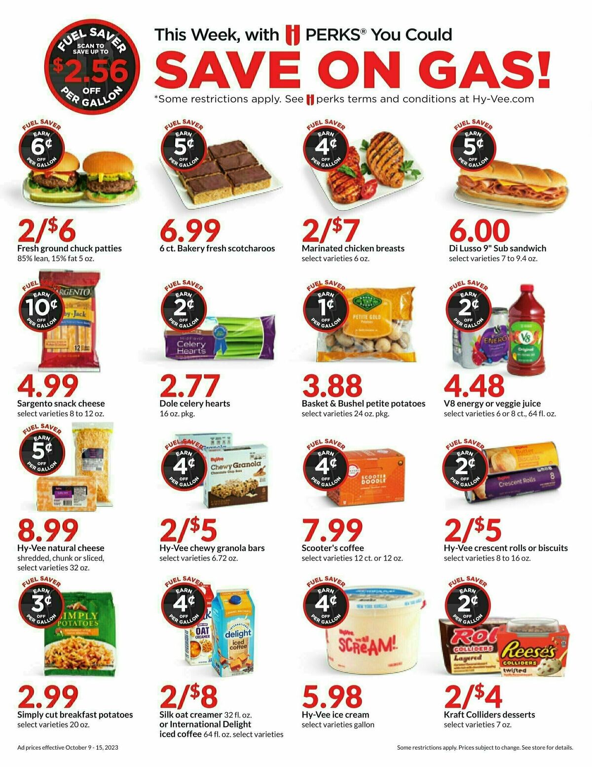 Hy-Vee Weekly Ad from October 9