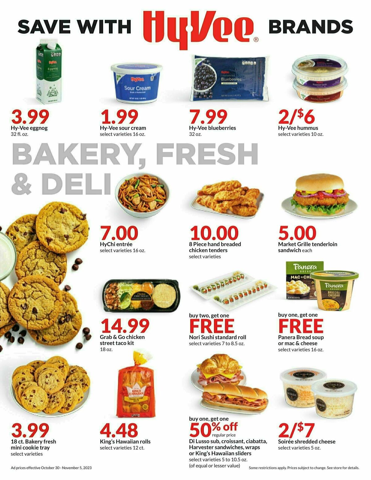 Hy-Vee Weekly Ad from October 30