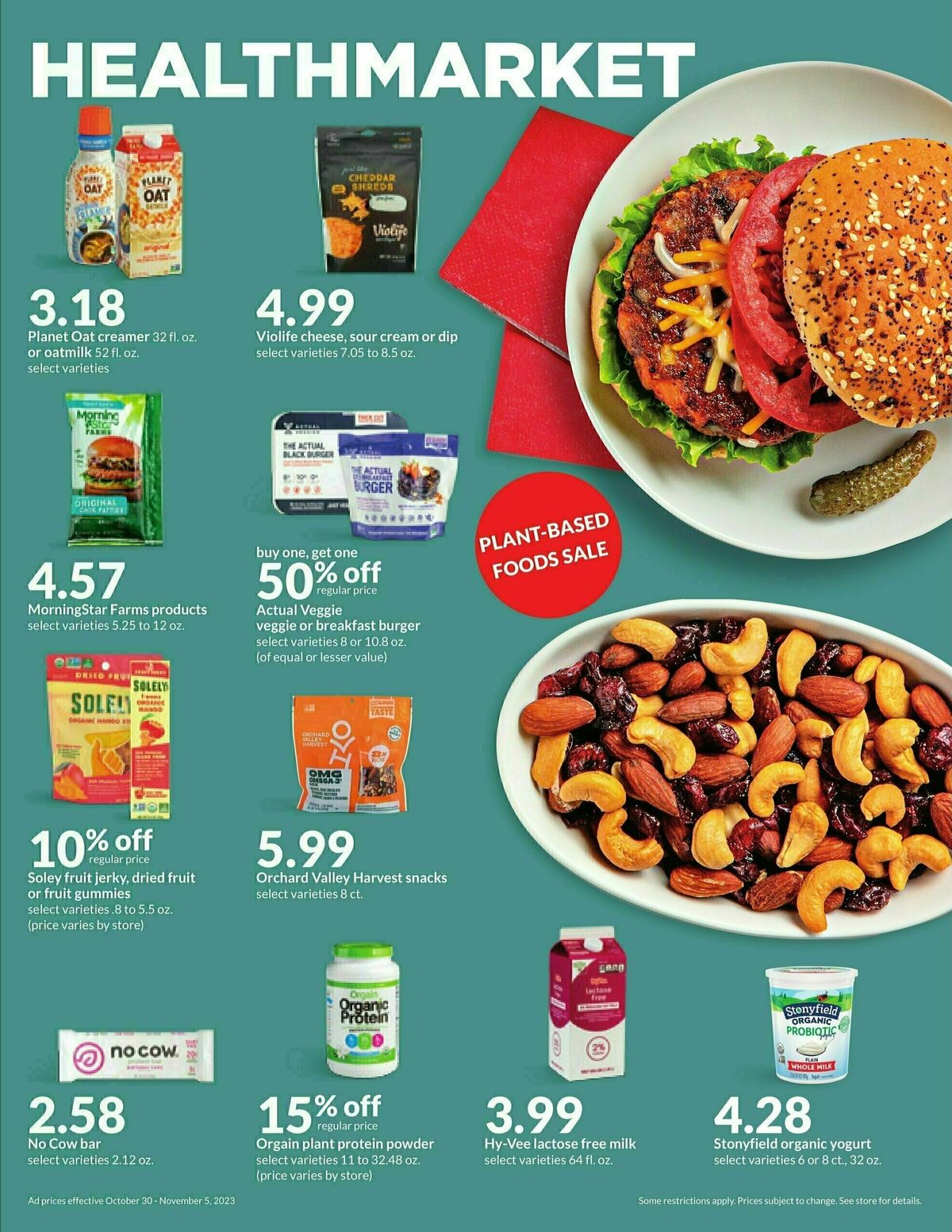 Hy-Vee Weekly Ad from October 30