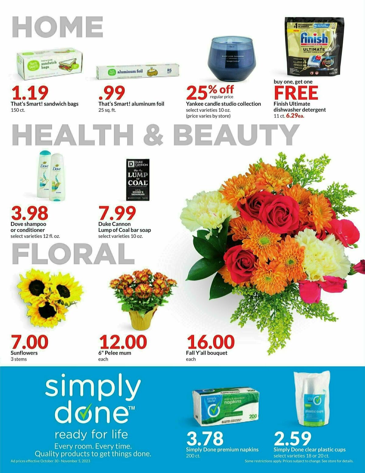 Hy-Vee Weekly Ad from October 30