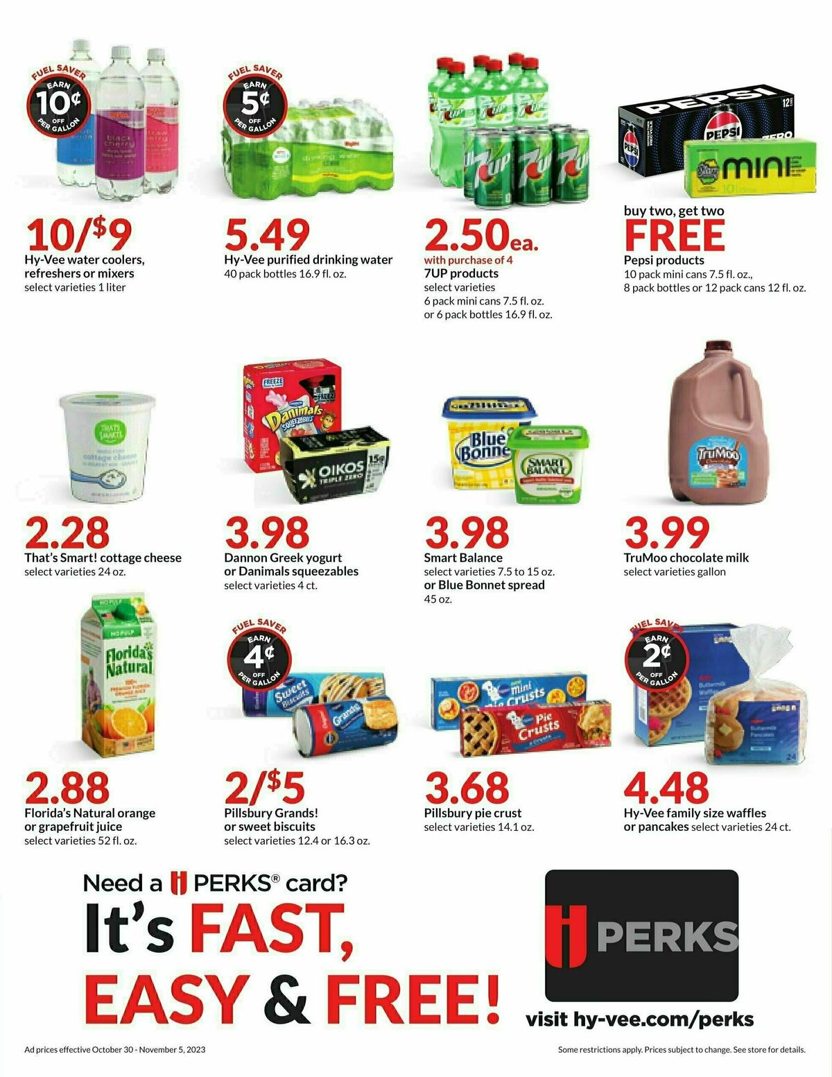 Hy-Vee Weekly Ad from October 30