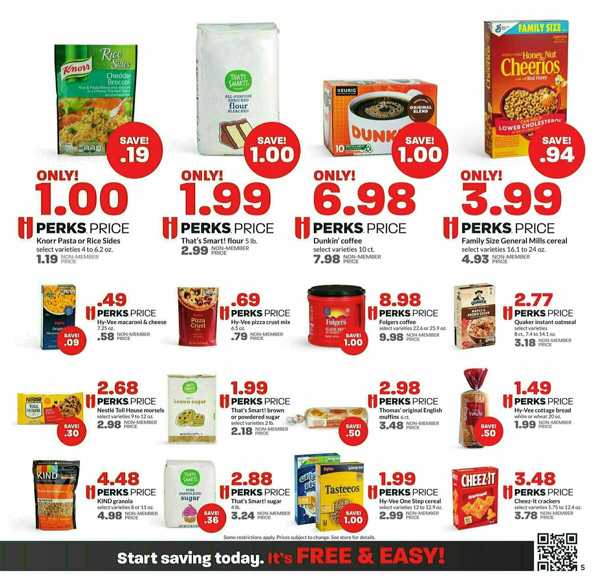 Hy-Vee Perks Prices Weekly Ad from November 1