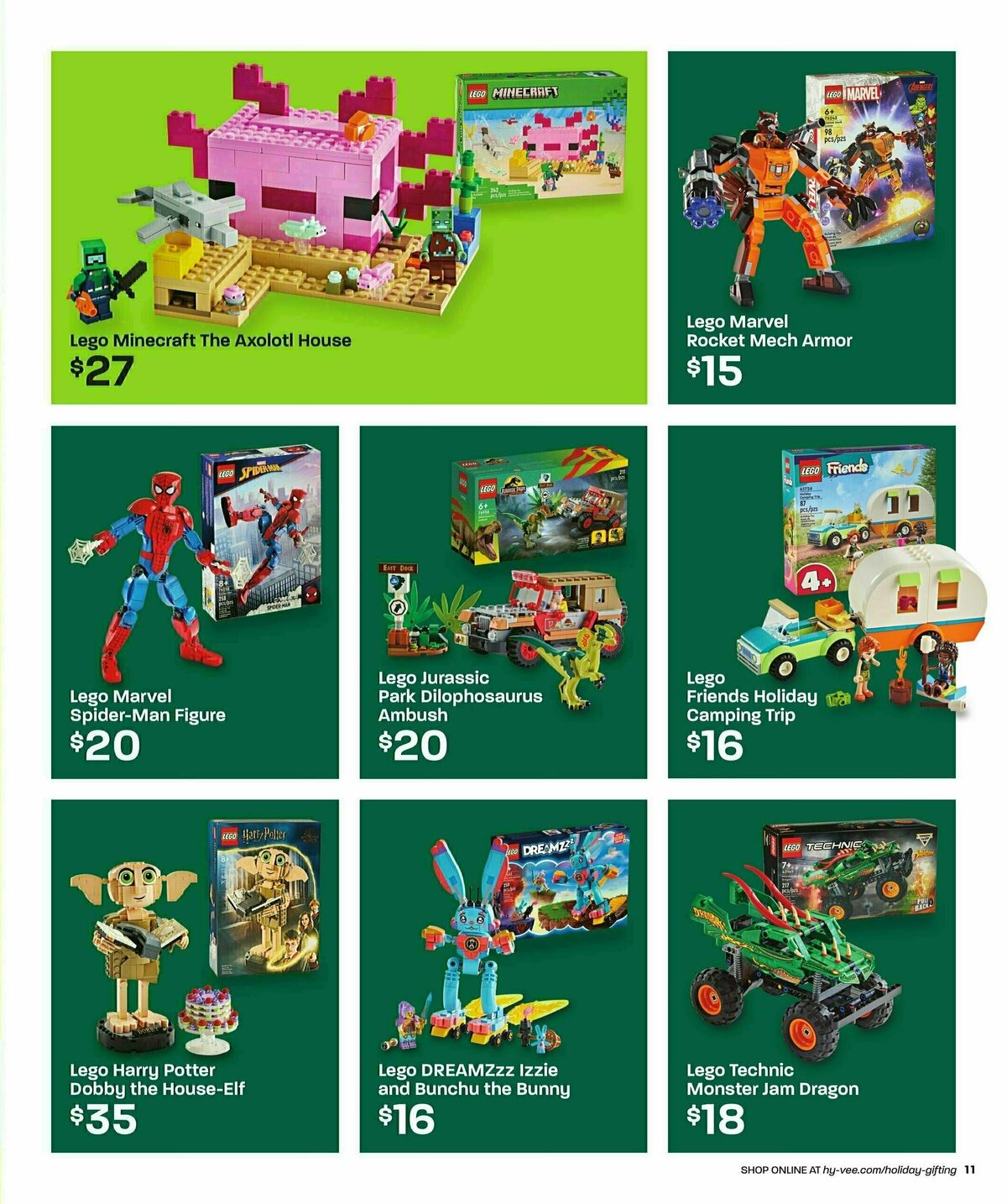 Hy-Vee Toy Book Weekly Ad from November 4