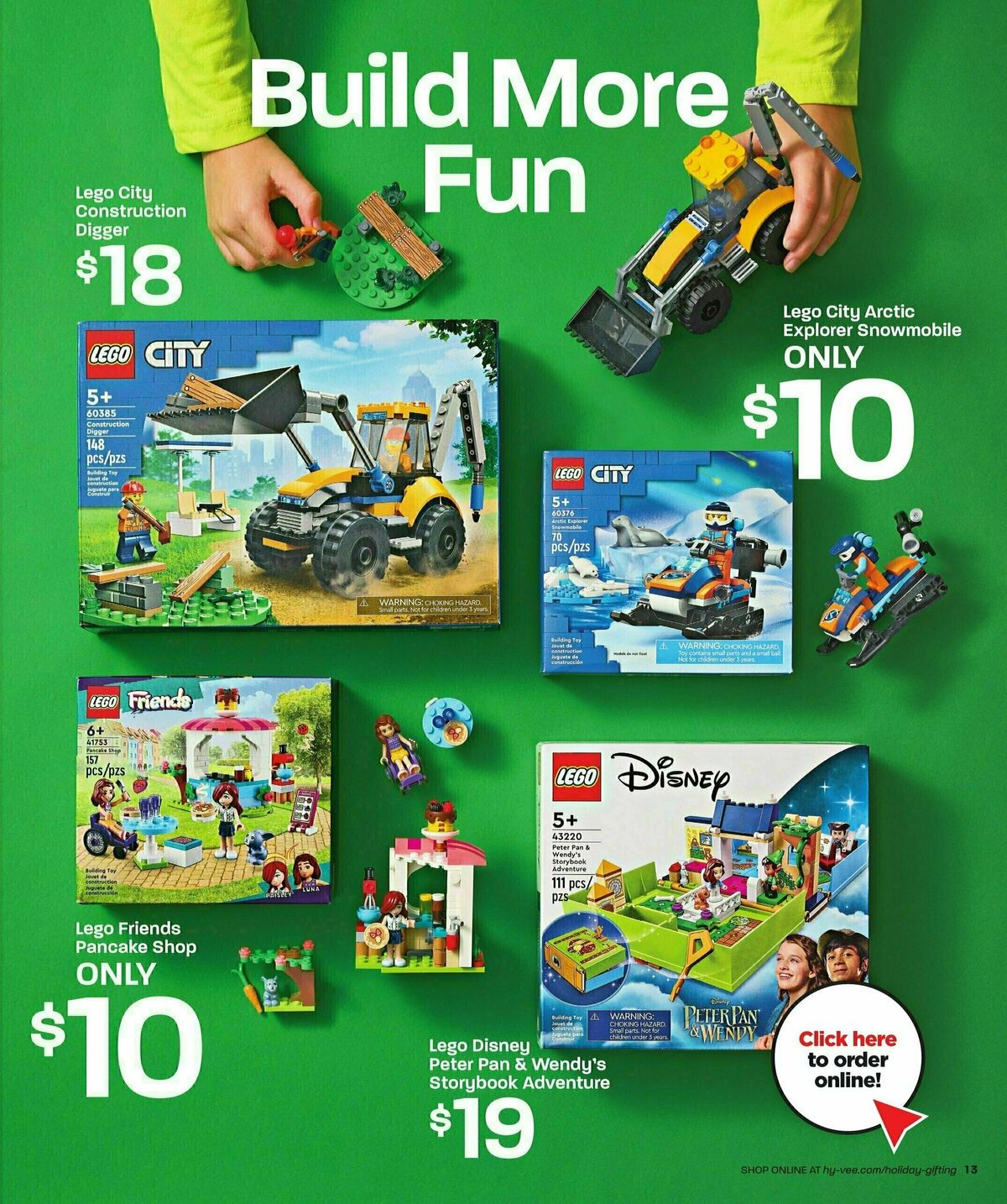 Hy-Vee Toy Book Weekly Ad from November 4