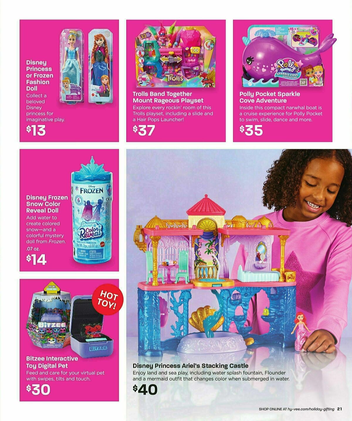 Hy-Vee Toy Book Weekly Ad from November 4