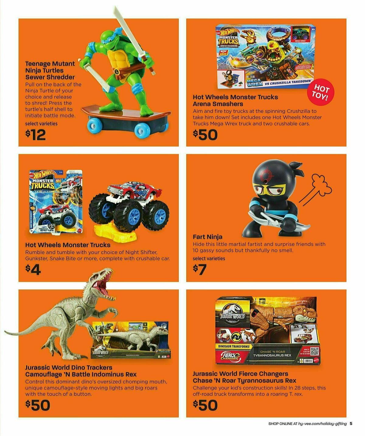 Hy-Vee Toy Book Weekly Ad from November 4