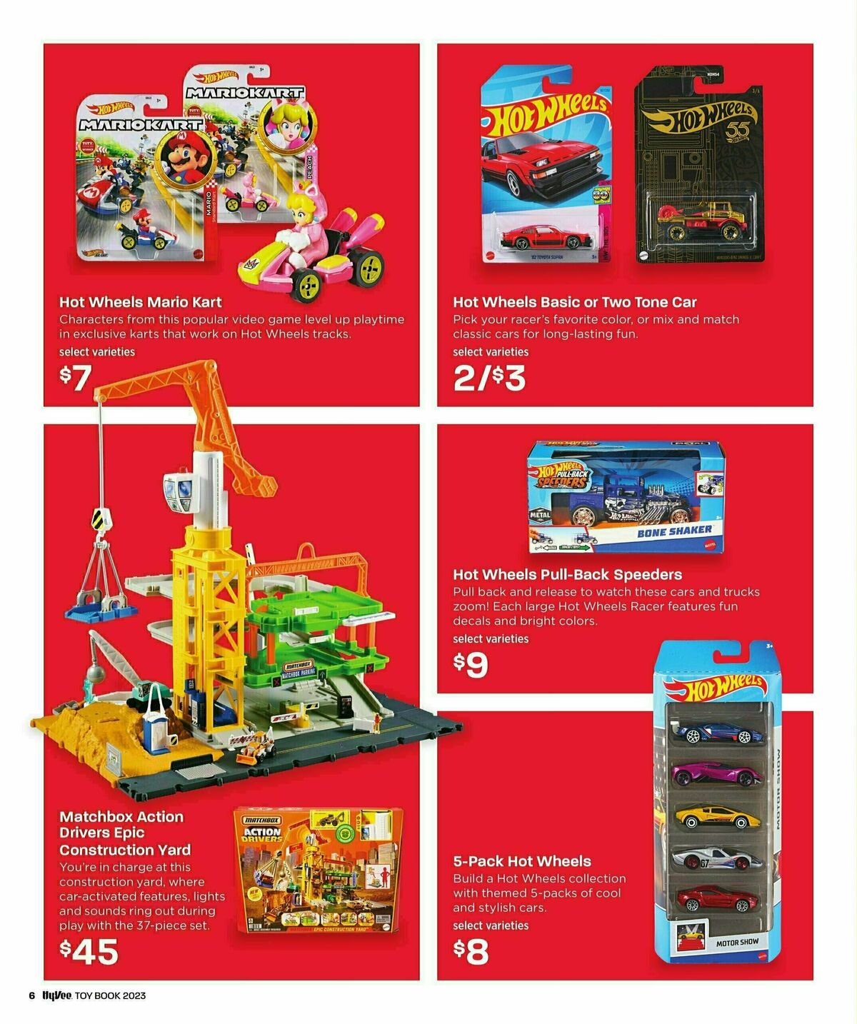 Hy-Vee Toy Book Weekly Ad from November 4