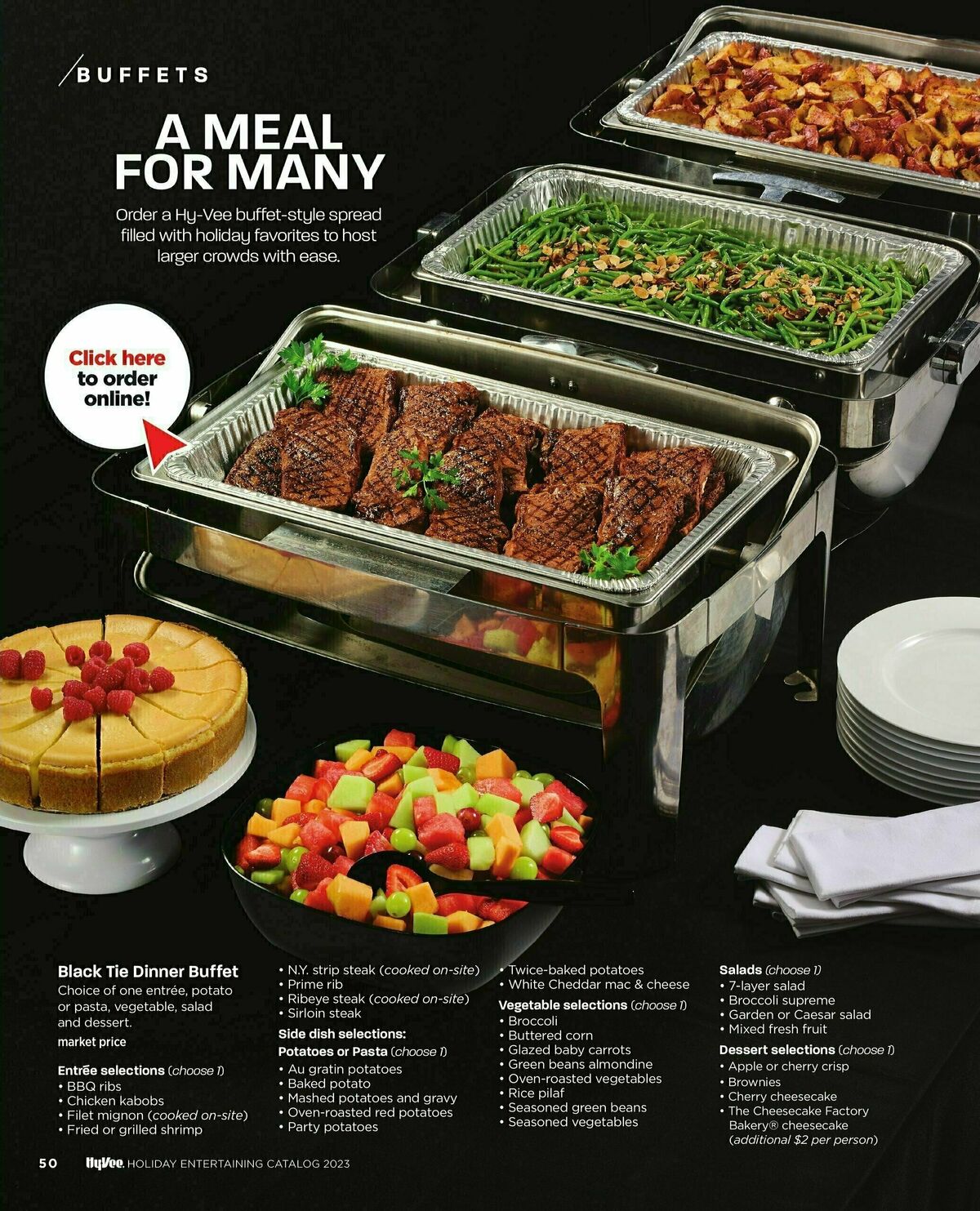 Hy-Vee Holiday Entertaining Guide Weekly Ad from November 4