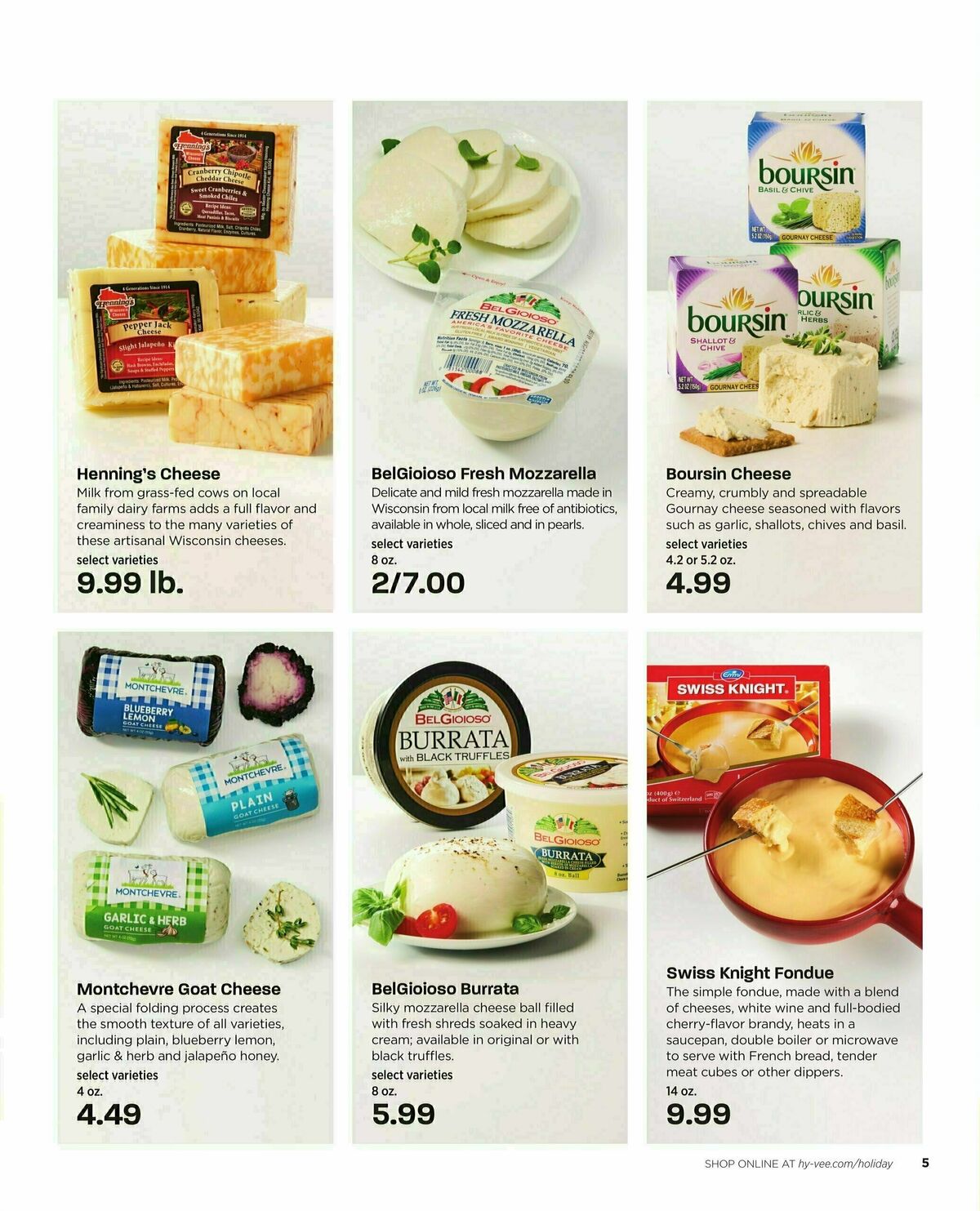 Hy-Vee Holiday Entertaining Guide Weekly Ad from November 4