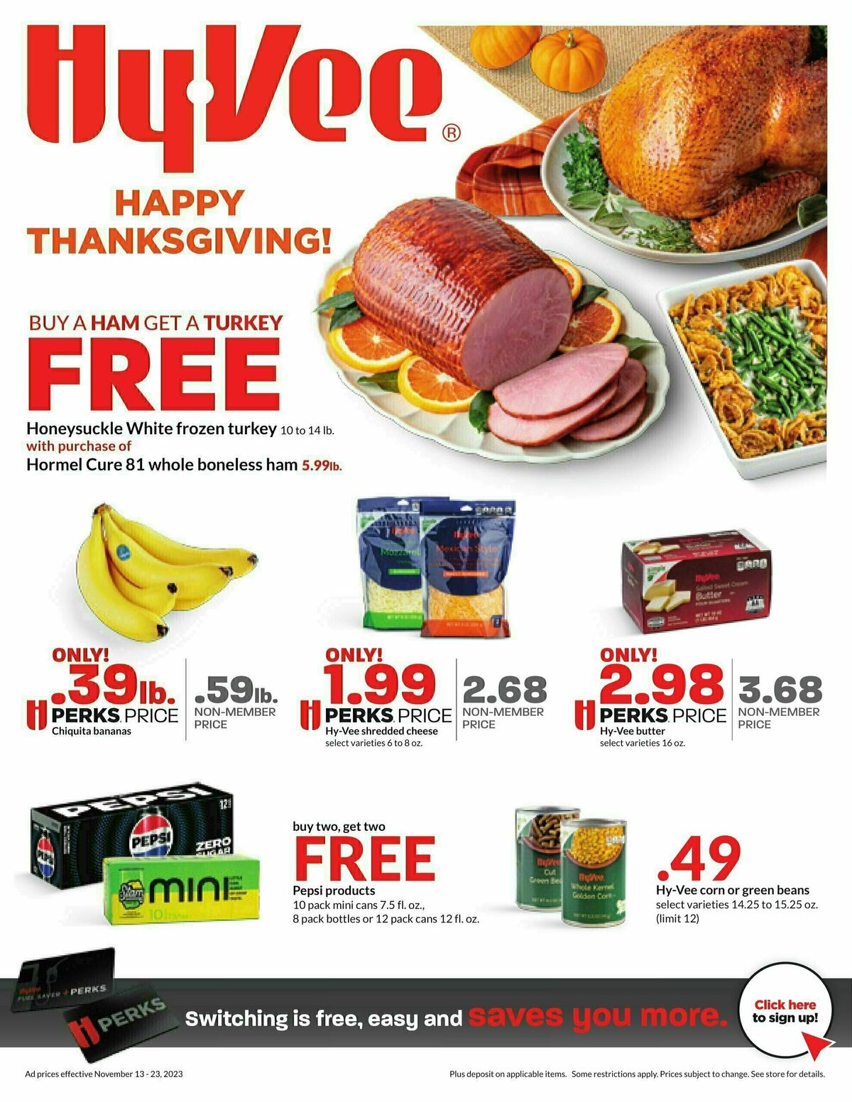 Hy-Vee Weekly Ad from November 13