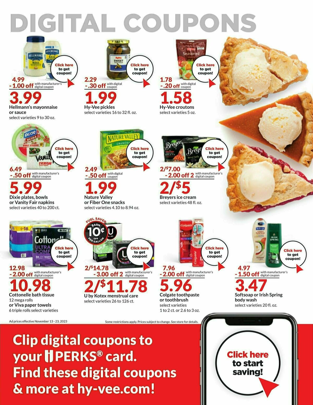 Hy-Vee Weekly Ad from November 13