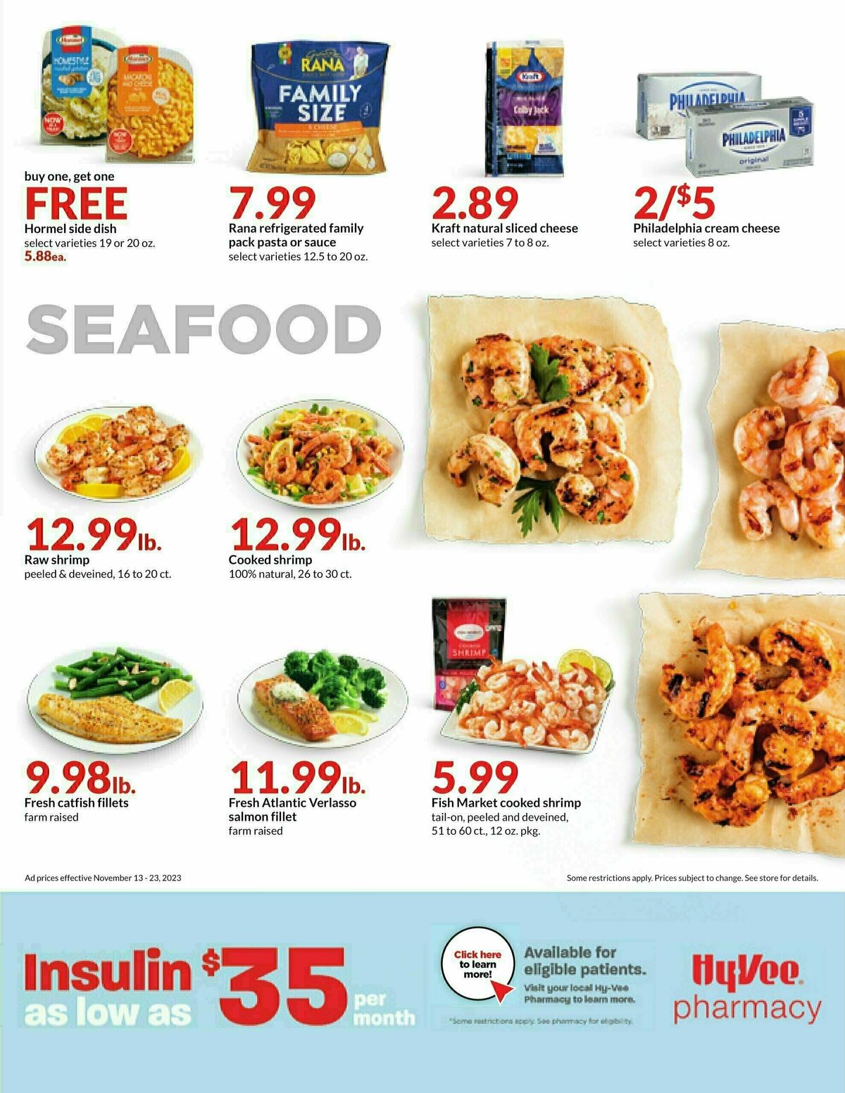 Hy-Vee Weekly Ad from November 13