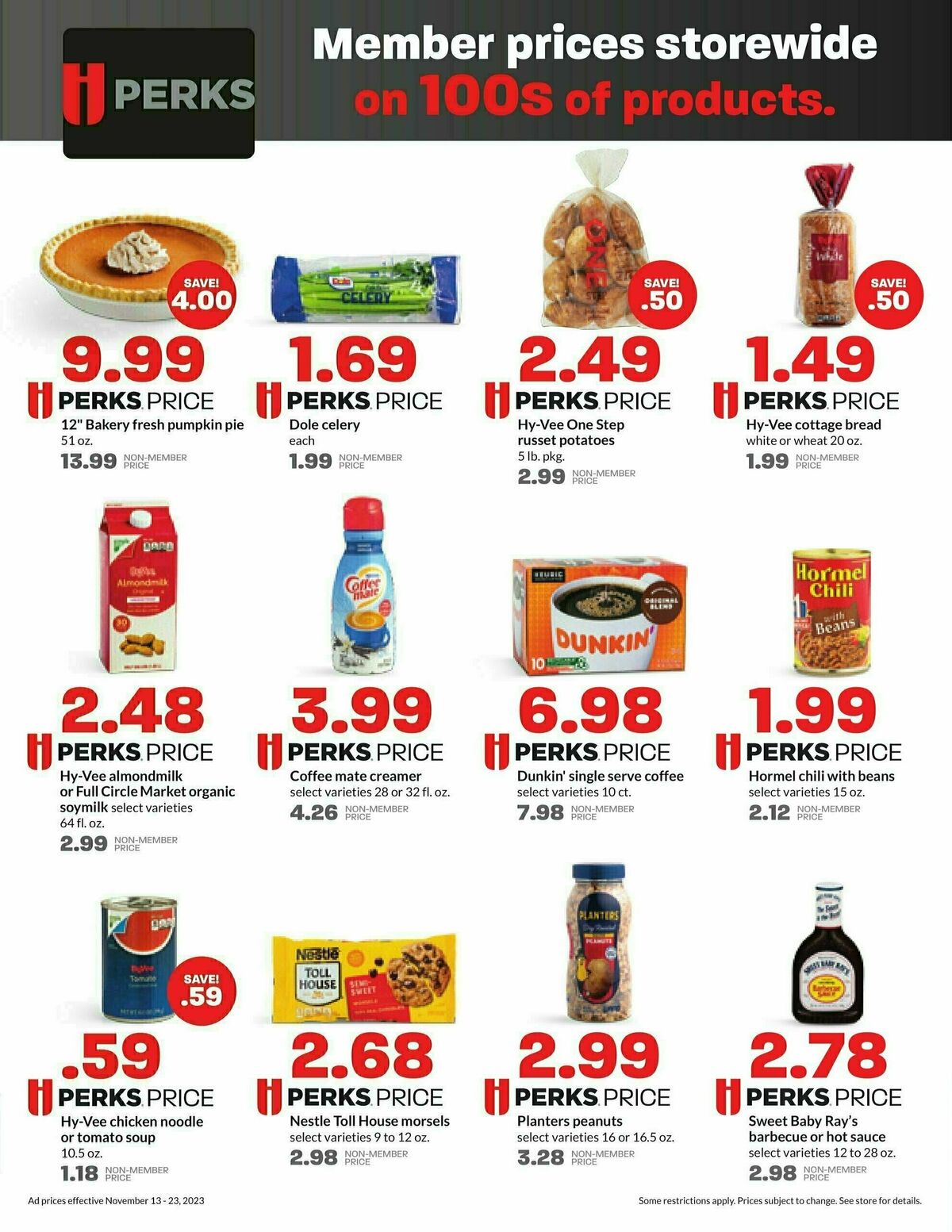 Hy-Vee Weekly Ad from November 13