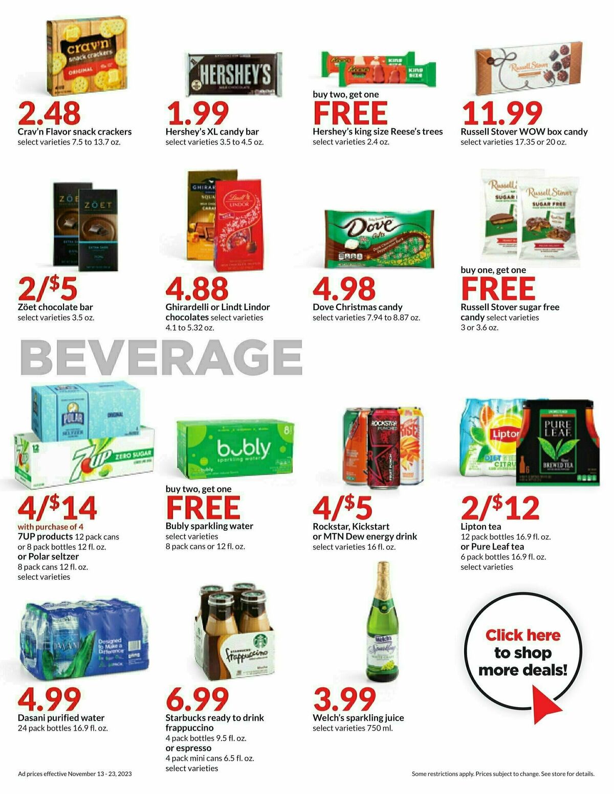 Hy-Vee Weekly Ad from November 13