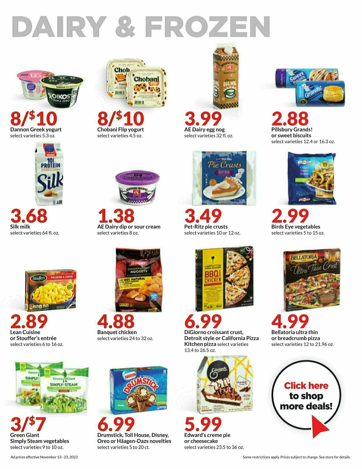 Hy-Vee Weekly Ad from November 13