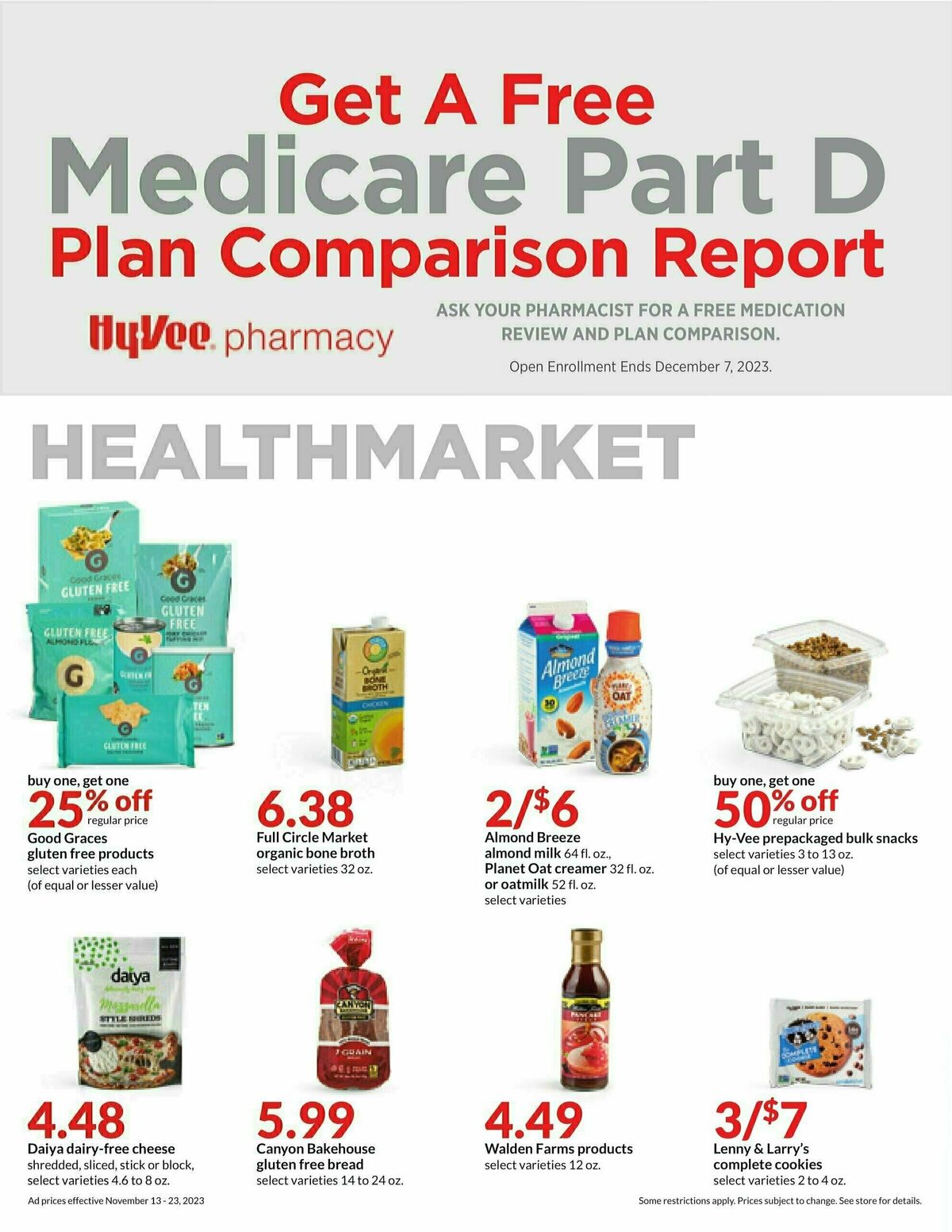 Hy-Vee Weekly Ad from November 13