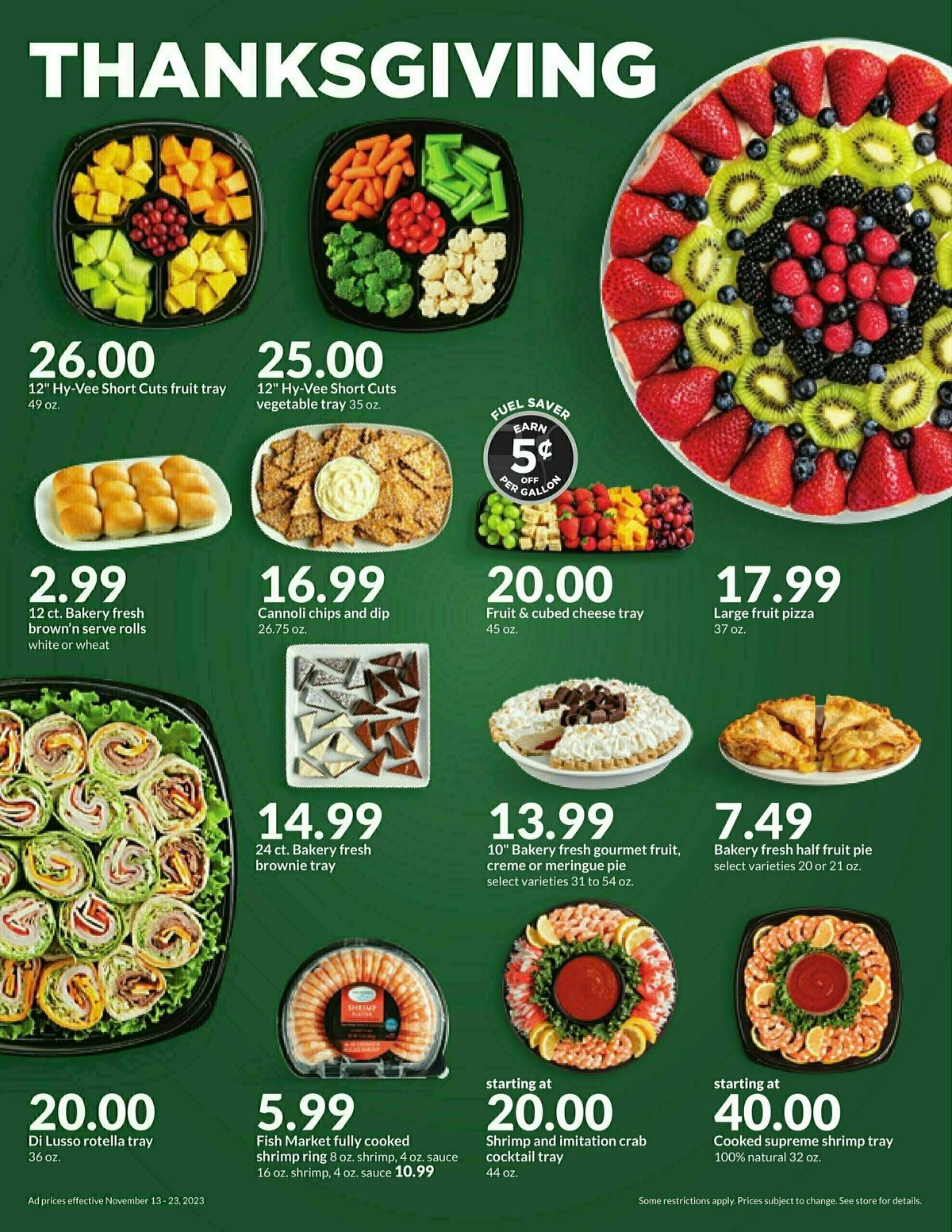 Hy-Vee Weekly Ad from November 13