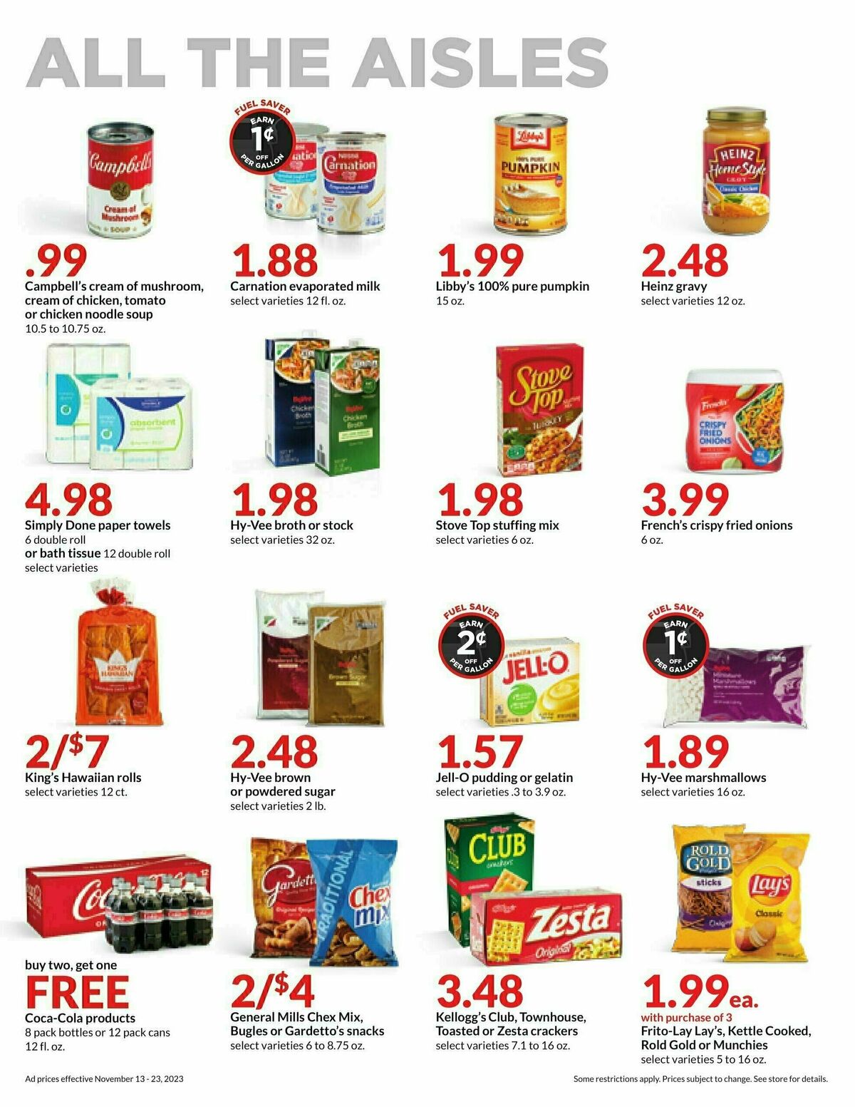 Hy-Vee Weekly Ad from November 13