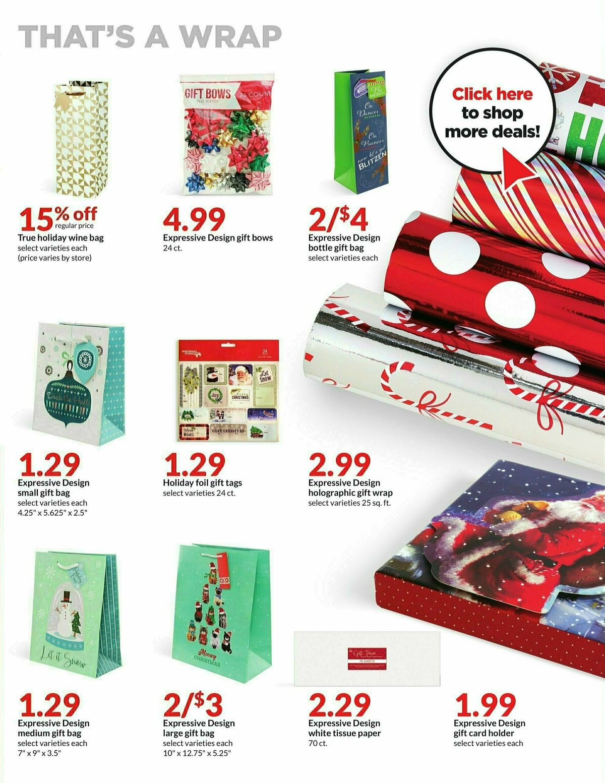 Hy-Vee December Monthly Digital Ad Weekly Ad from December 1