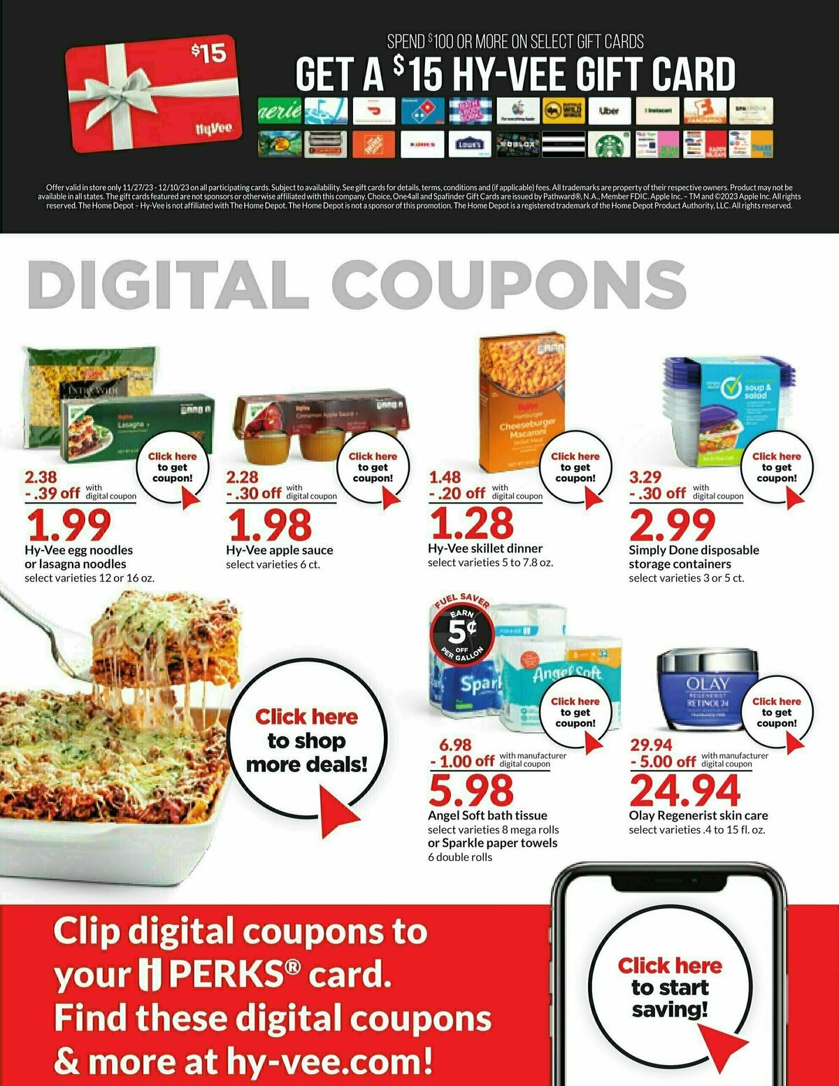 Hy-Vee Weekly Ad from December 4