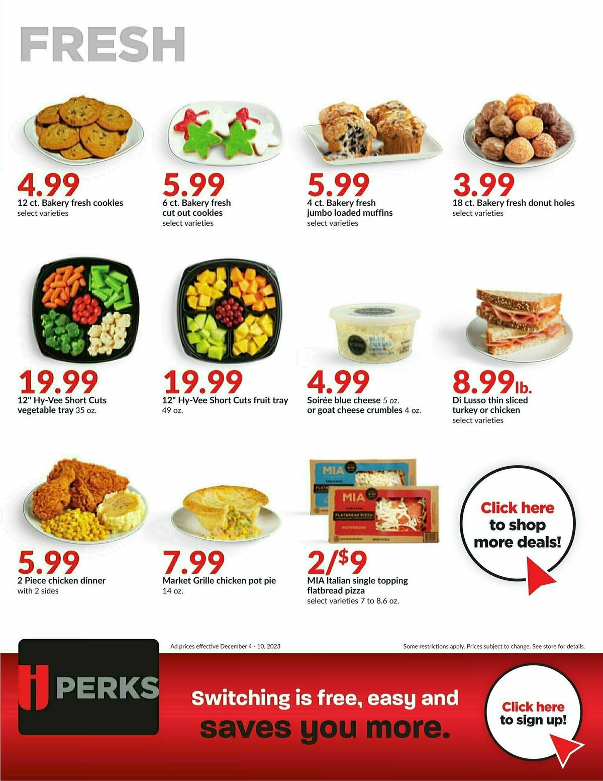 Hy-Vee Weekly Ad from December 4