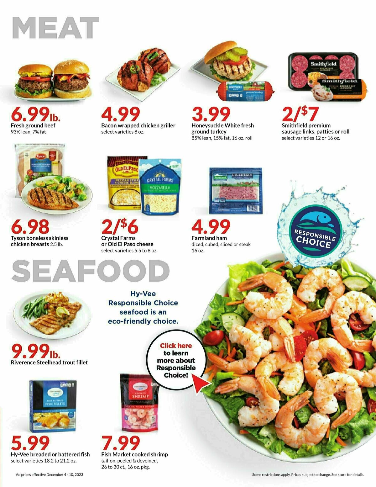 Hy-Vee Weekly Ad from December 4