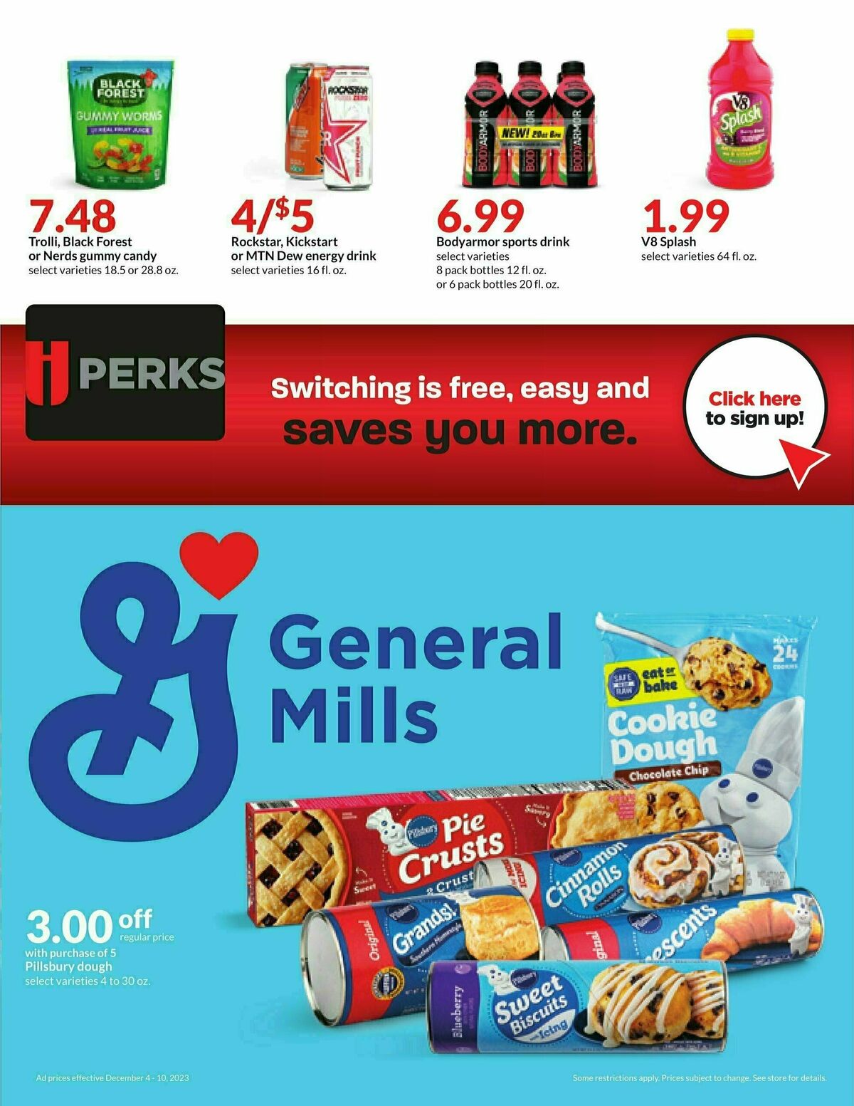 Hy-Vee Weekly Ad from December 4