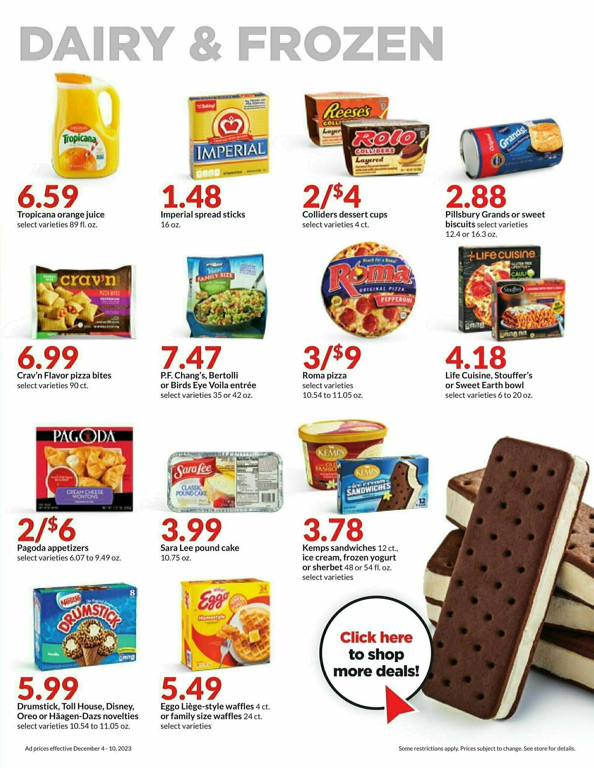 Hy-Vee Weekly Ad from December 4