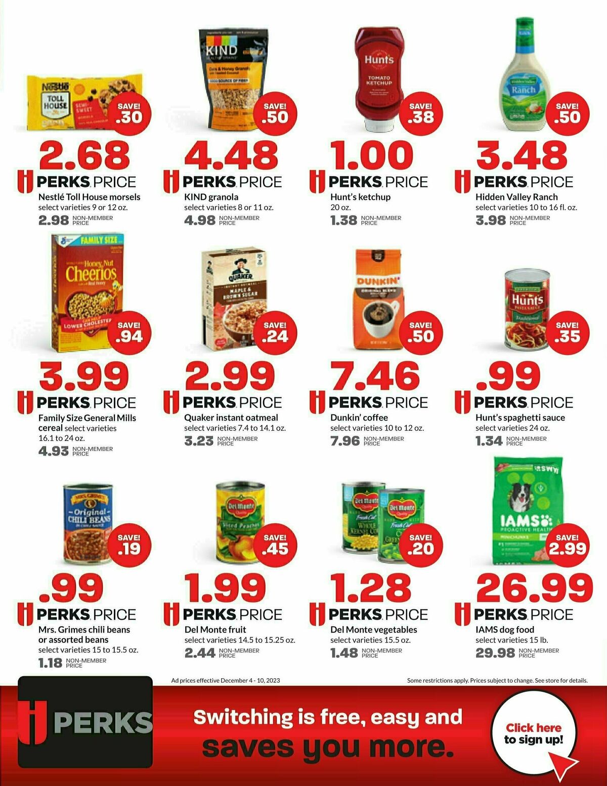 Hy-Vee Weekly Ad from December 4