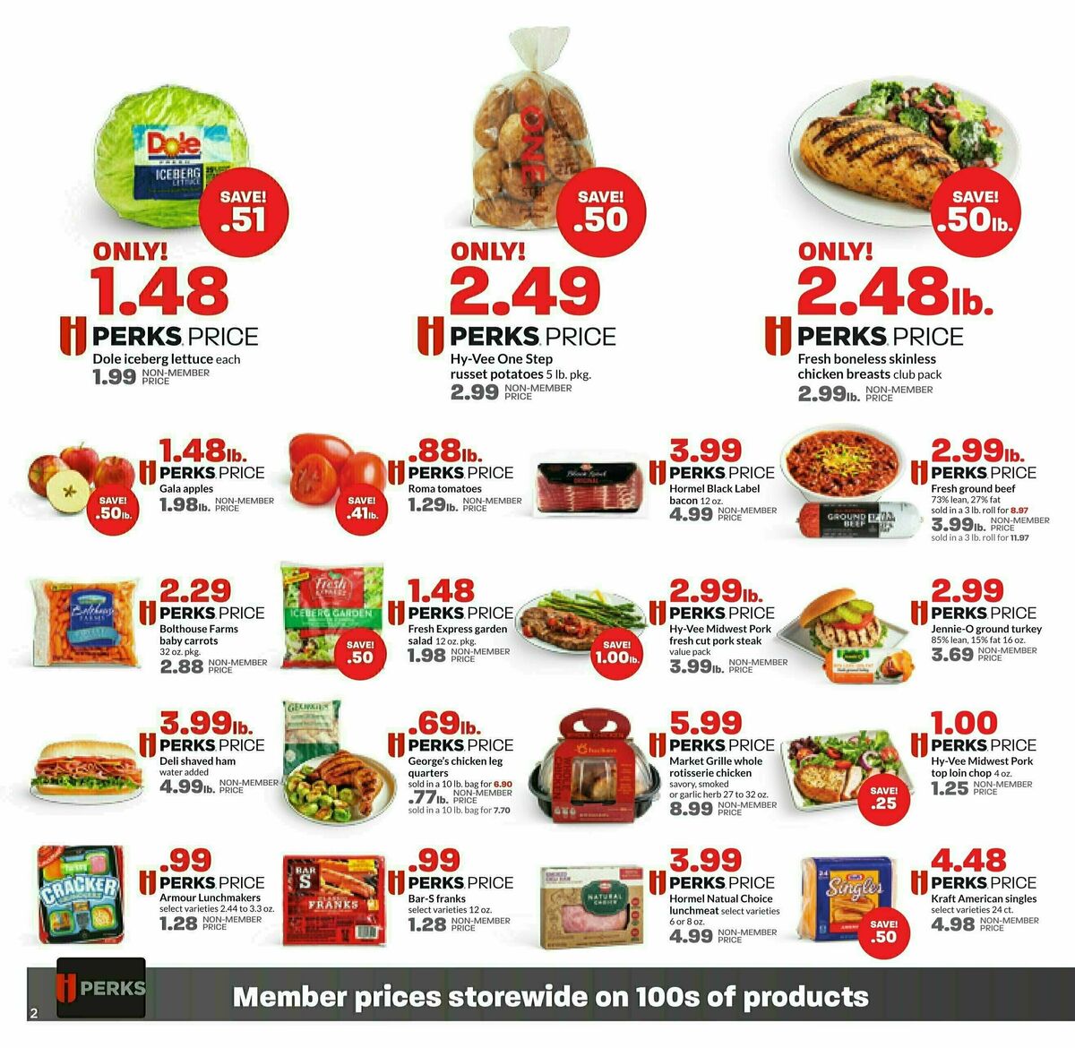 Hy-Vee Hy-Vee Perks Prices Weekly Ad from January 1