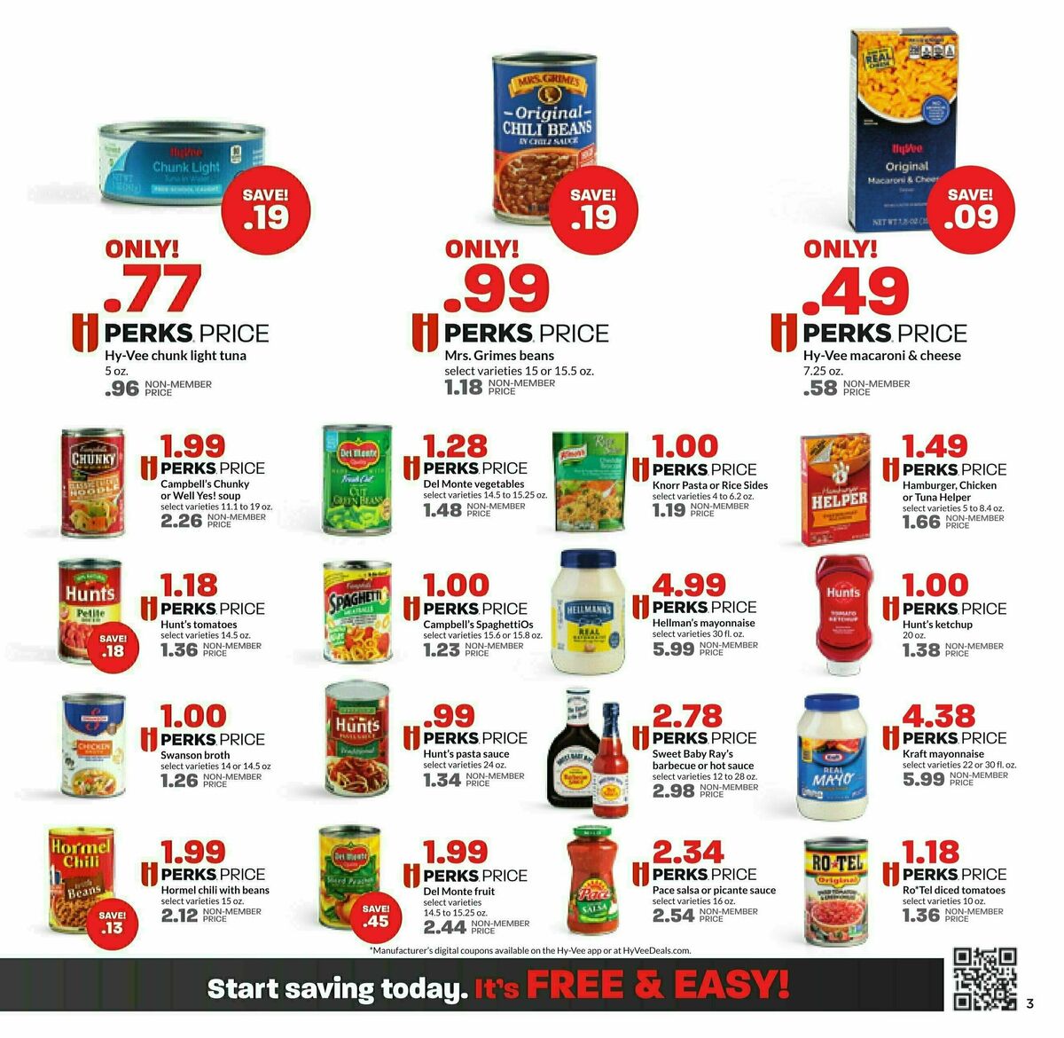 Hy-Vee Hy-Vee Perks Prices Weekly Ad from January 1