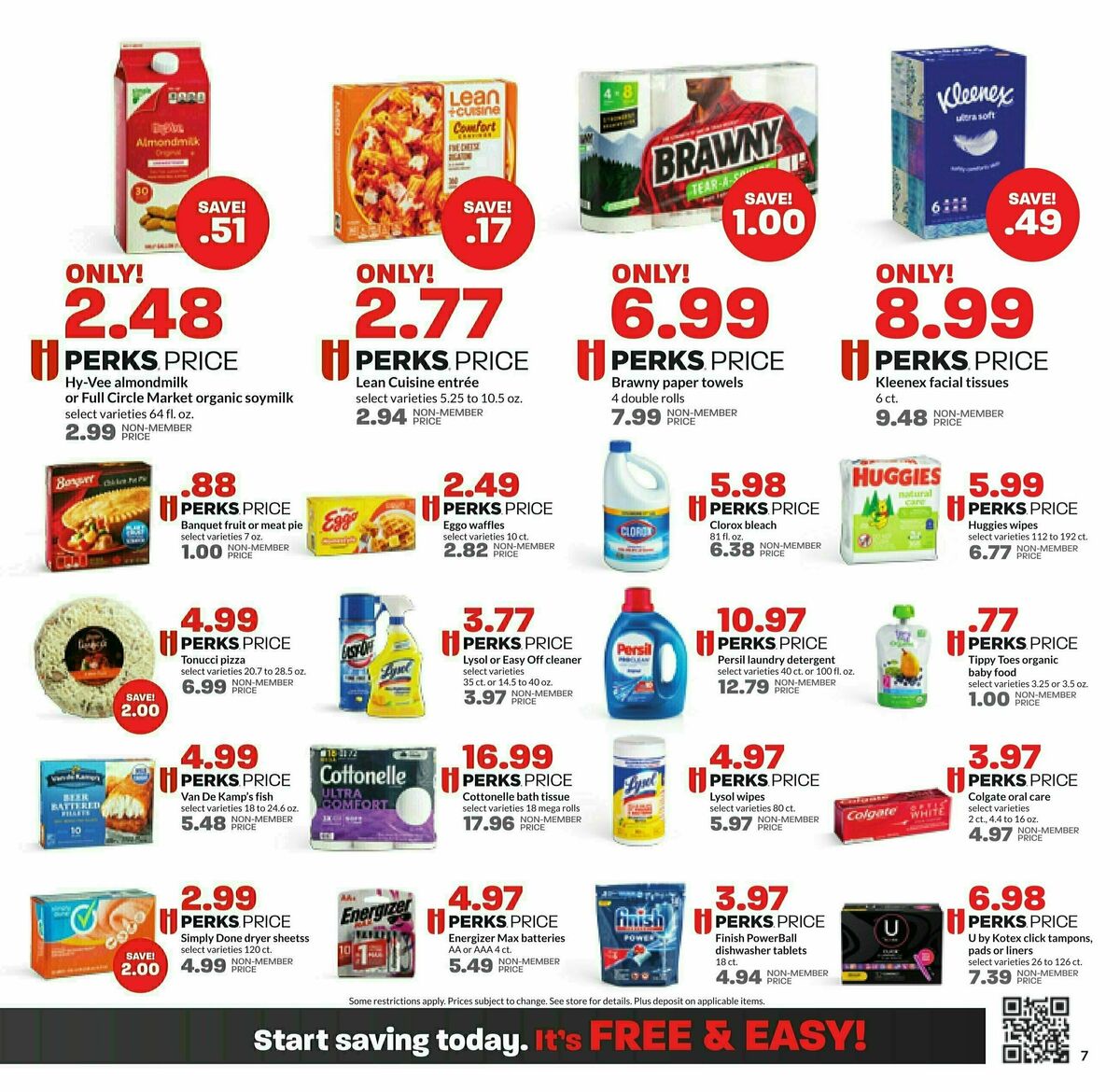 Hy-Vee Hy-Vee Perks Prices Weekly Ad from January 1