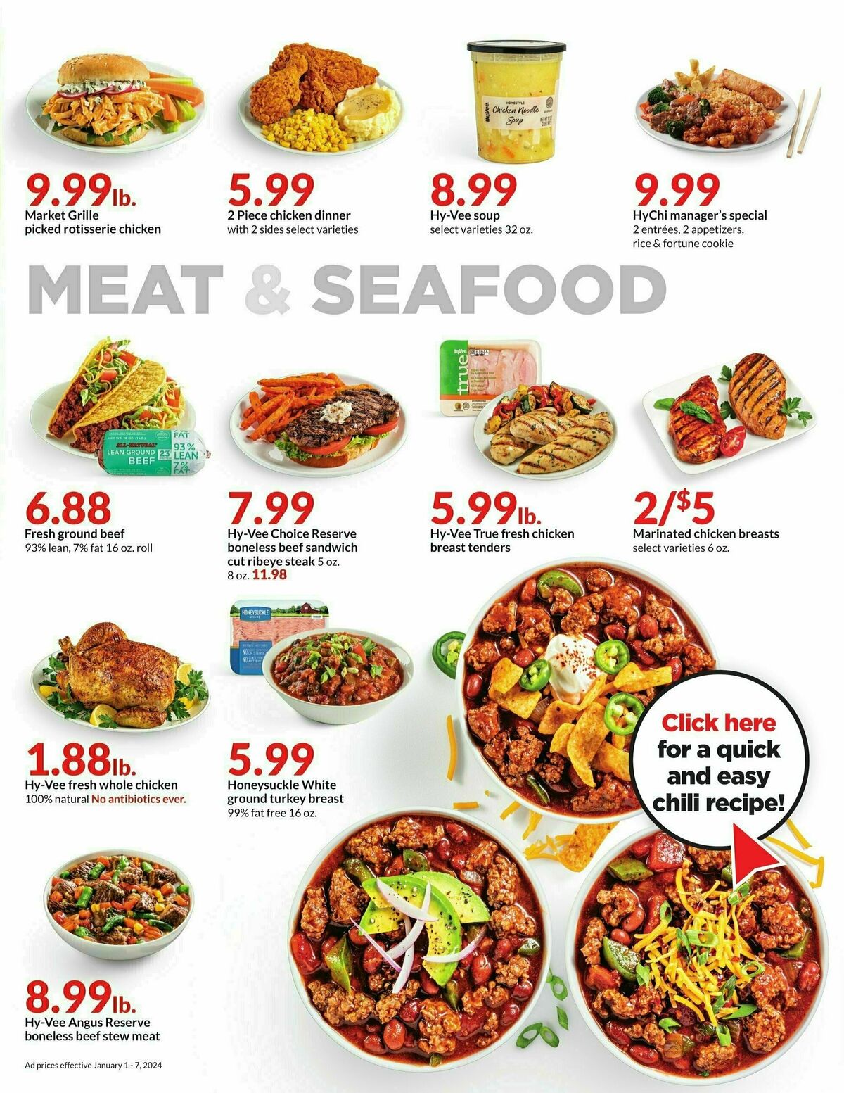 Hy-Vee Weekly Ad from January 1